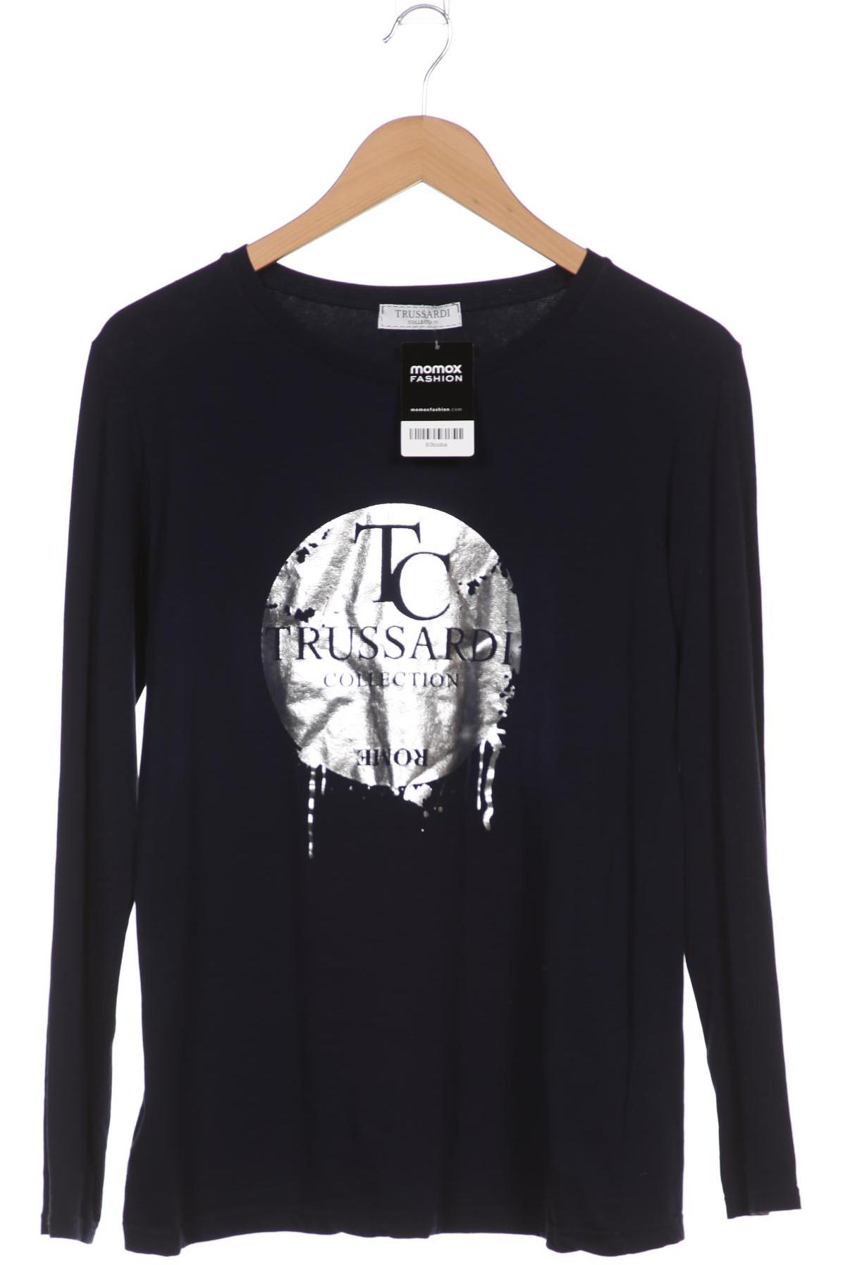 

Trussardi Damen Langarmshirt, marineblau