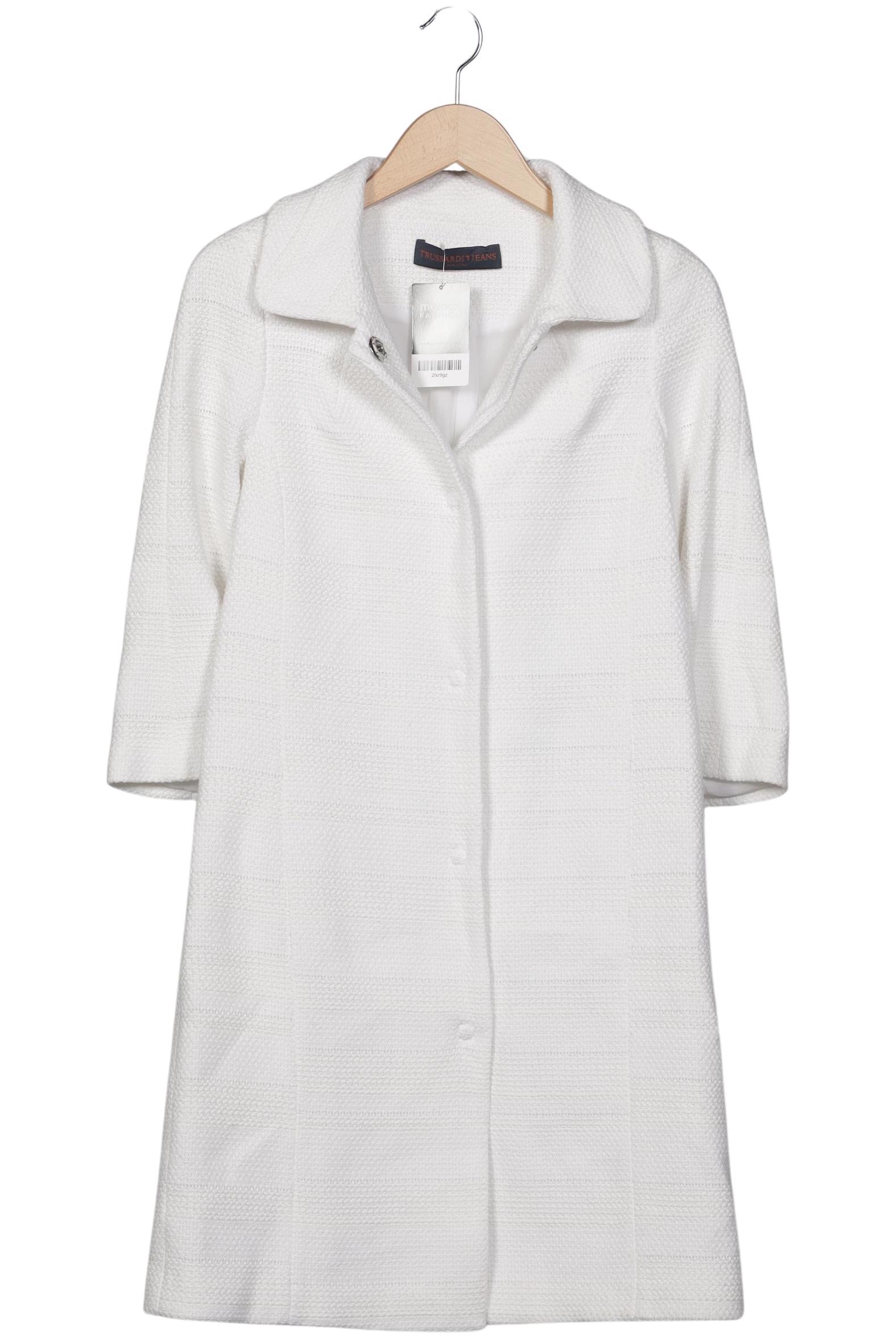 

Trussardi Damen Mantel, weiß, Gr. 40
