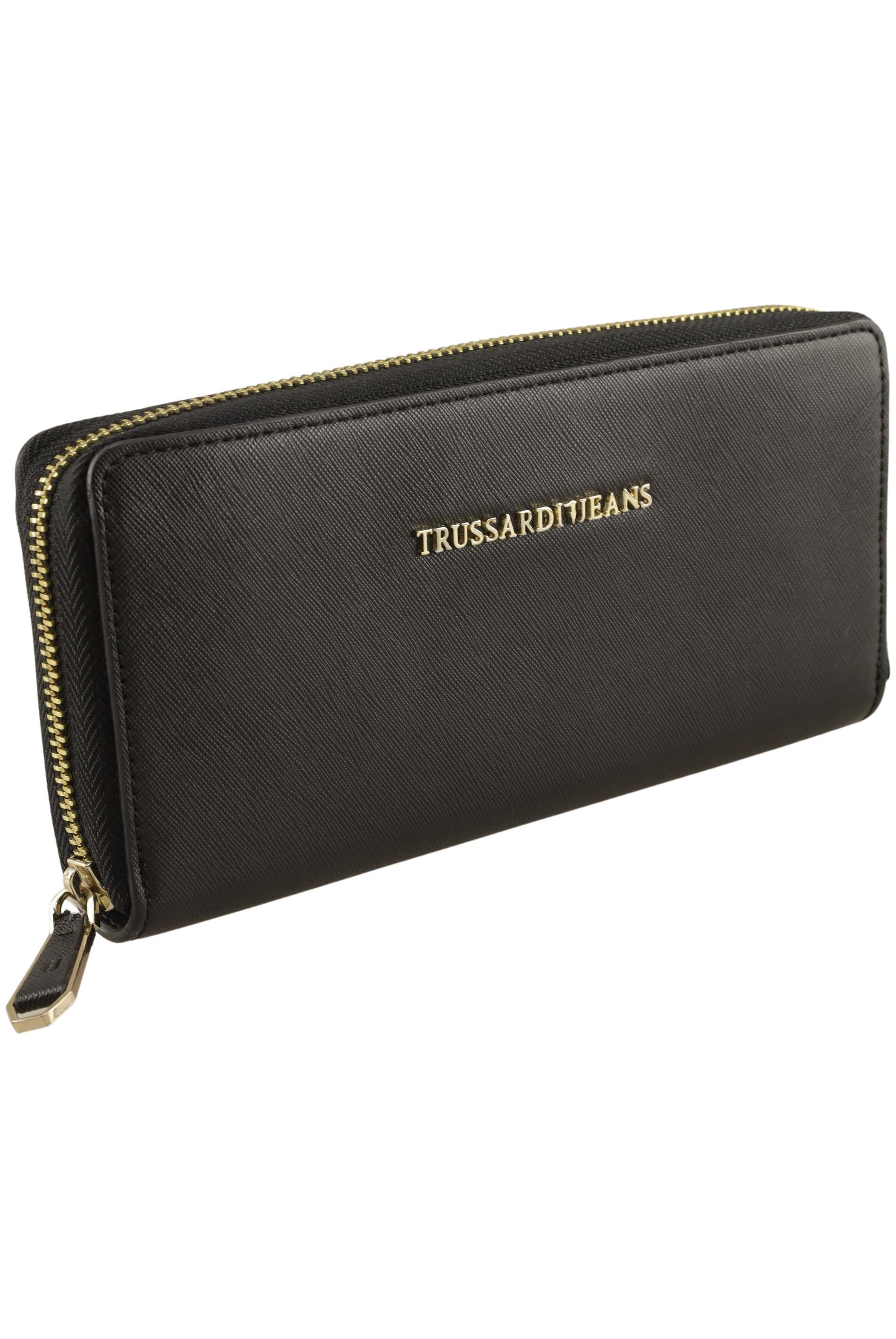 

Trussardi Damen Portemonnaie, schwarz, Gr.