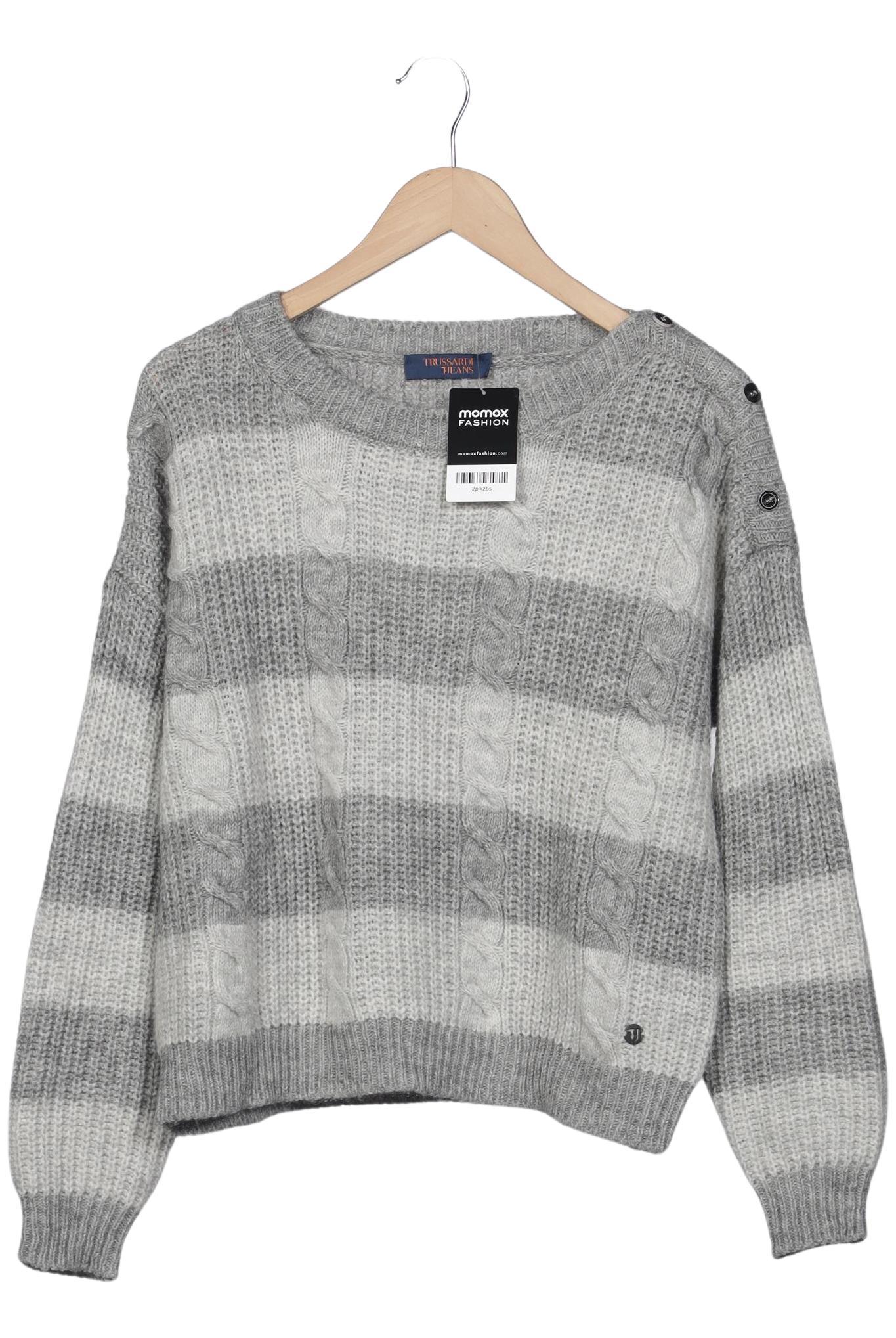 

Trussardi Damen Pullover, grau, Gr. 36