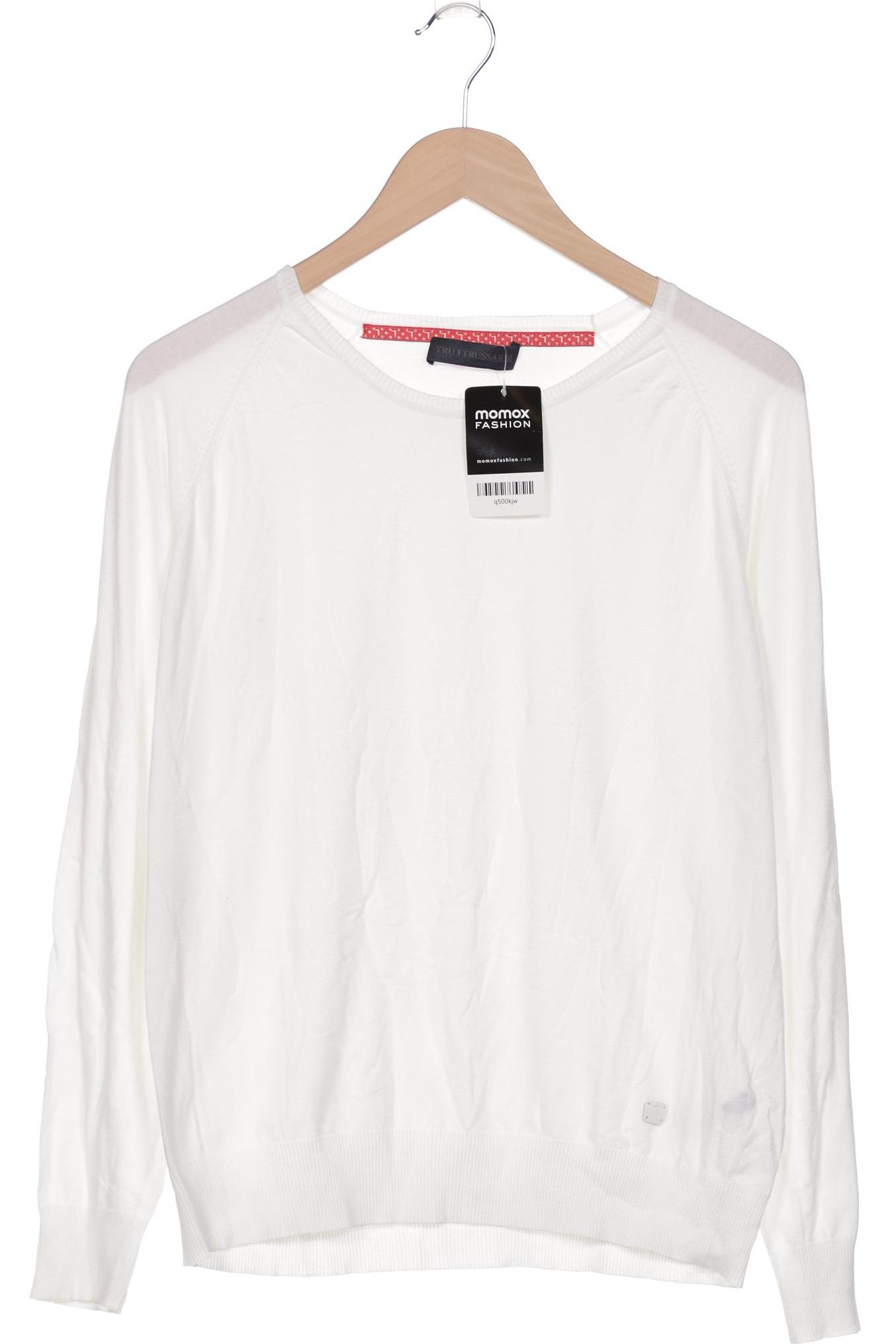 

Trussardi Damen Pullover, weiß, Gr. 46