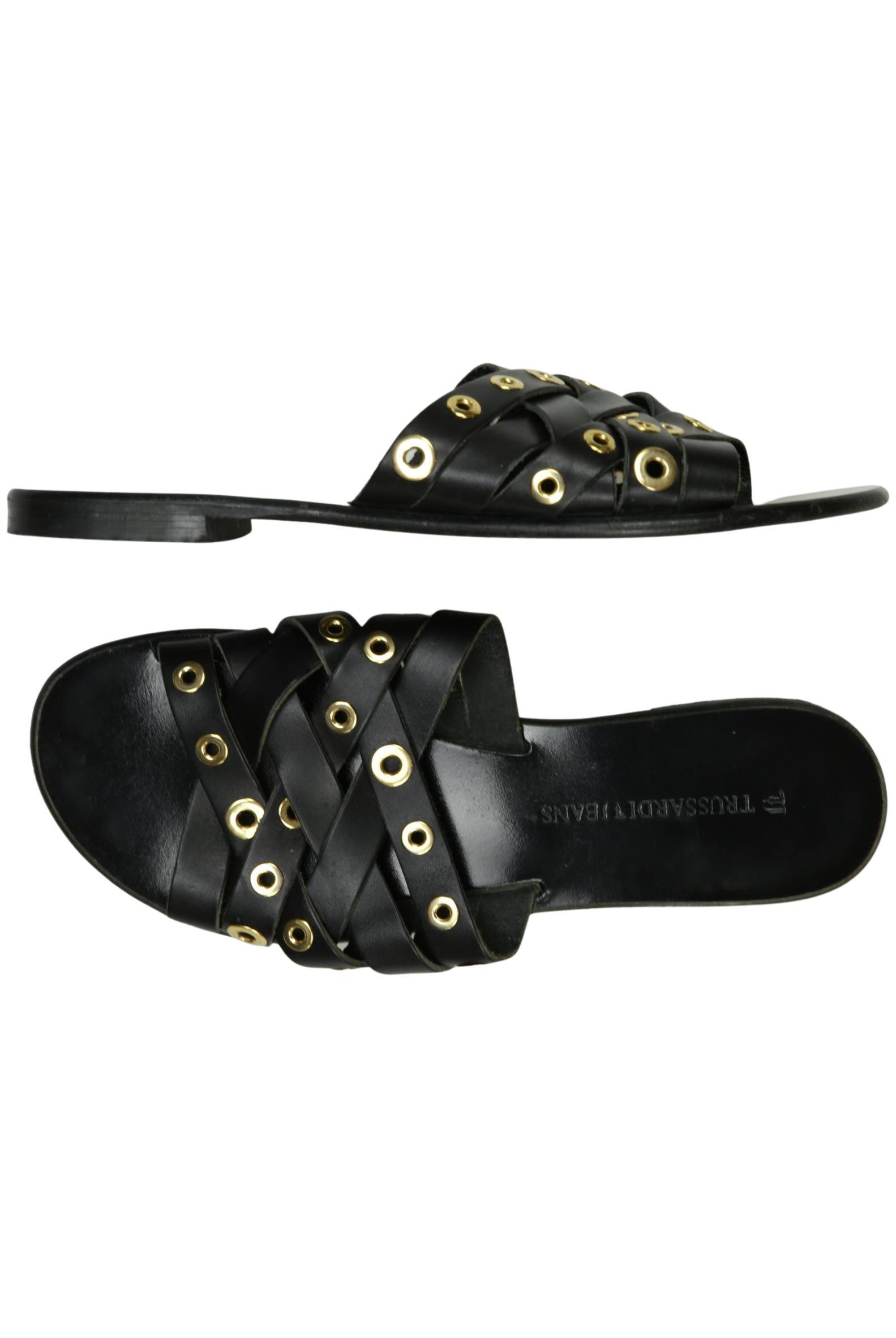 

Trussardi Damen Sandale, schwarz, Gr. 37