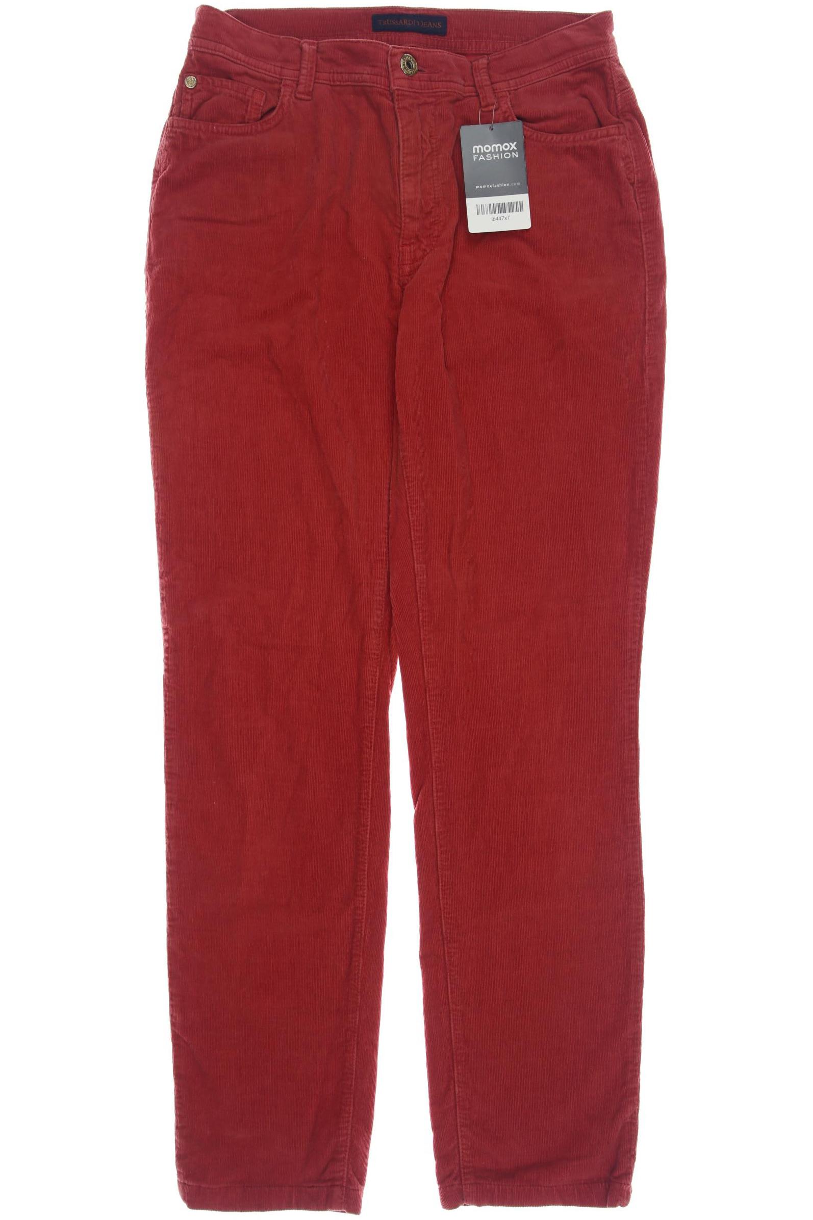 

Trussardi Damen Stoffhose, rot, Gr. 28