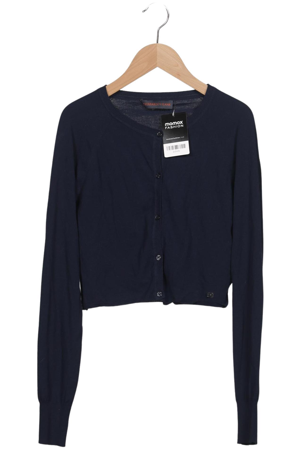 

Trussardi Damen Strickjacke, marineblau, Gr. 38