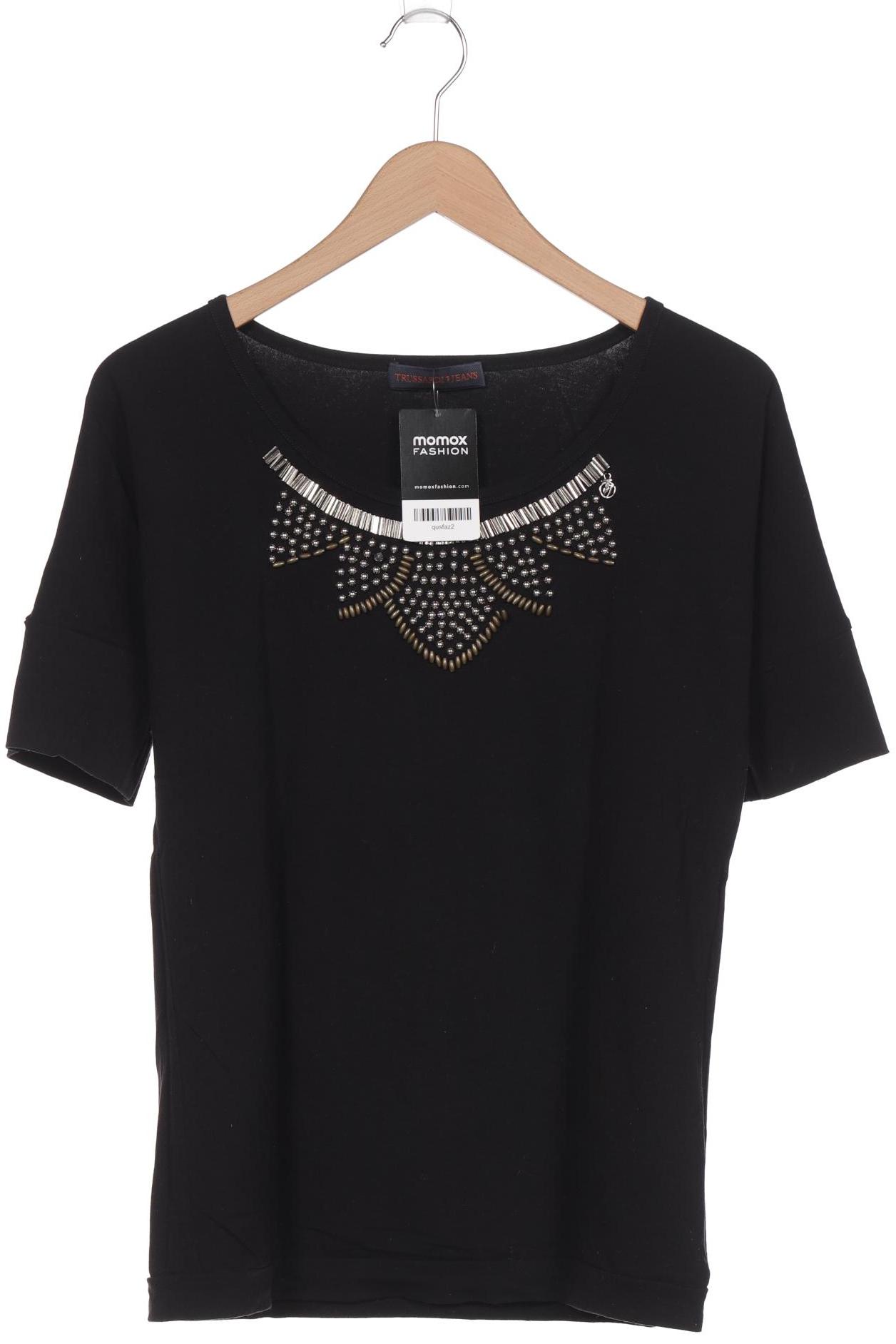 

Trussardi Damen T-Shirt, schwarz, Gr. 38