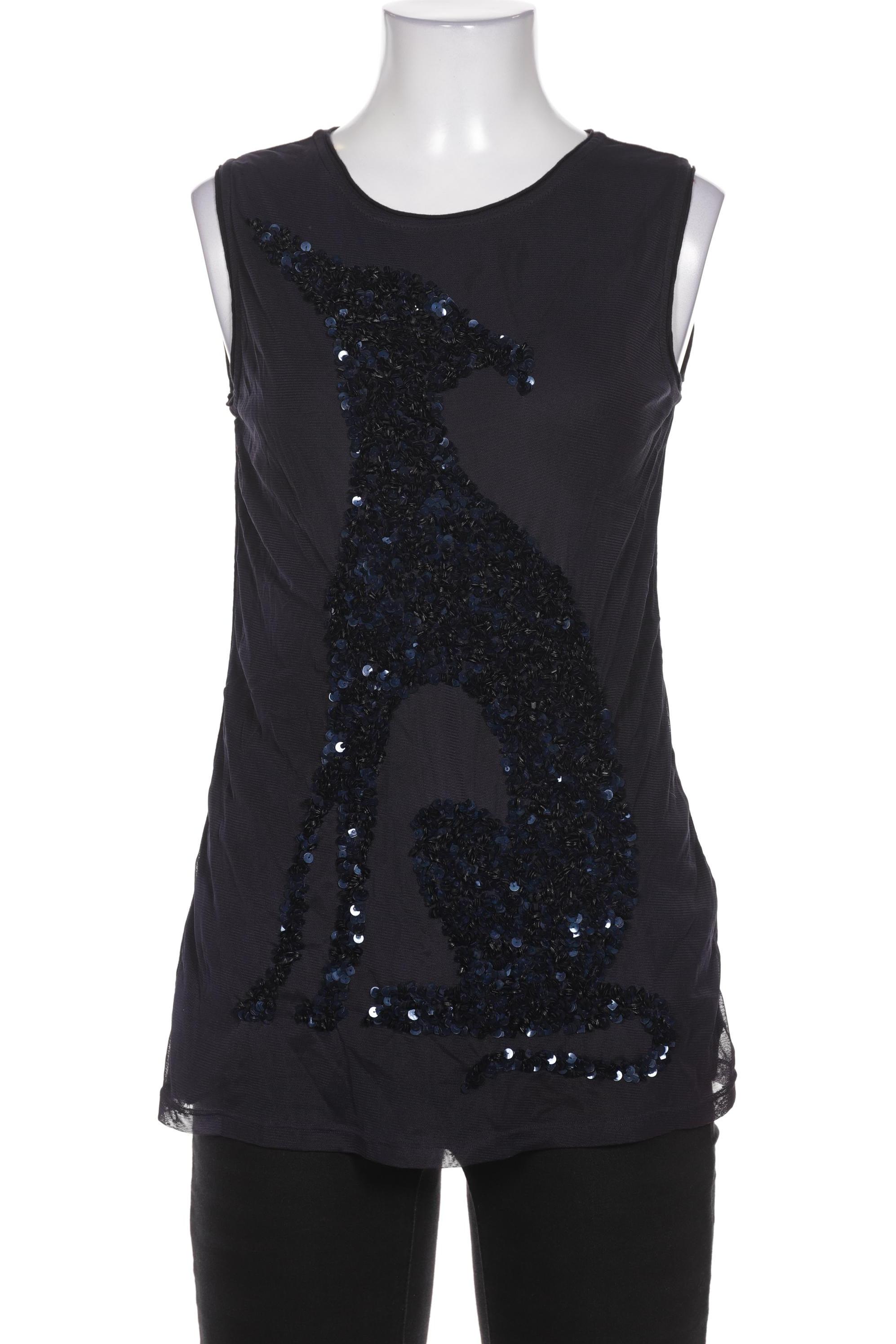 

Trussardi Damen Top, marineblau, Gr. 34