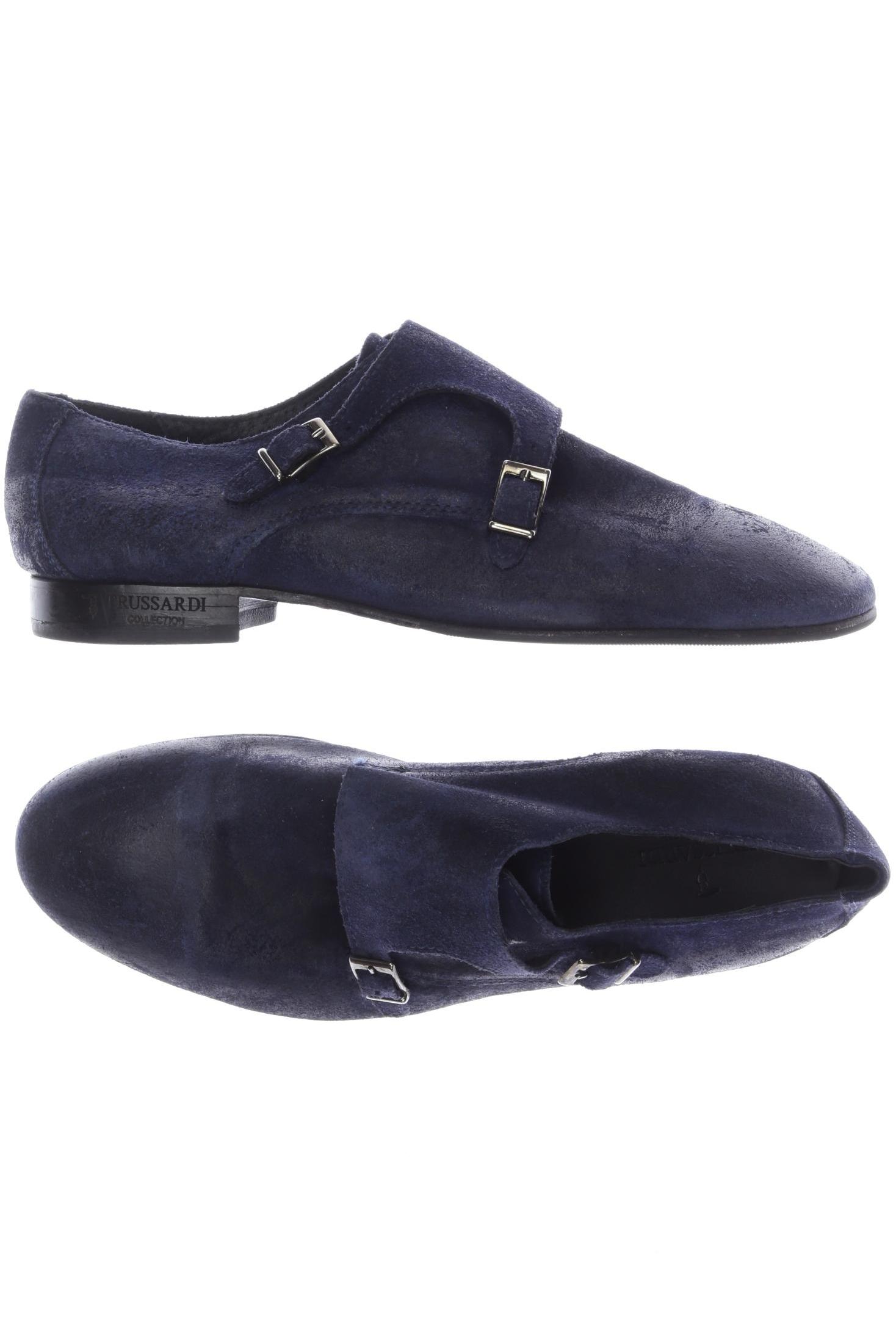 

Trussardi Herren Halbschuh, marineblau, Gr. 43
