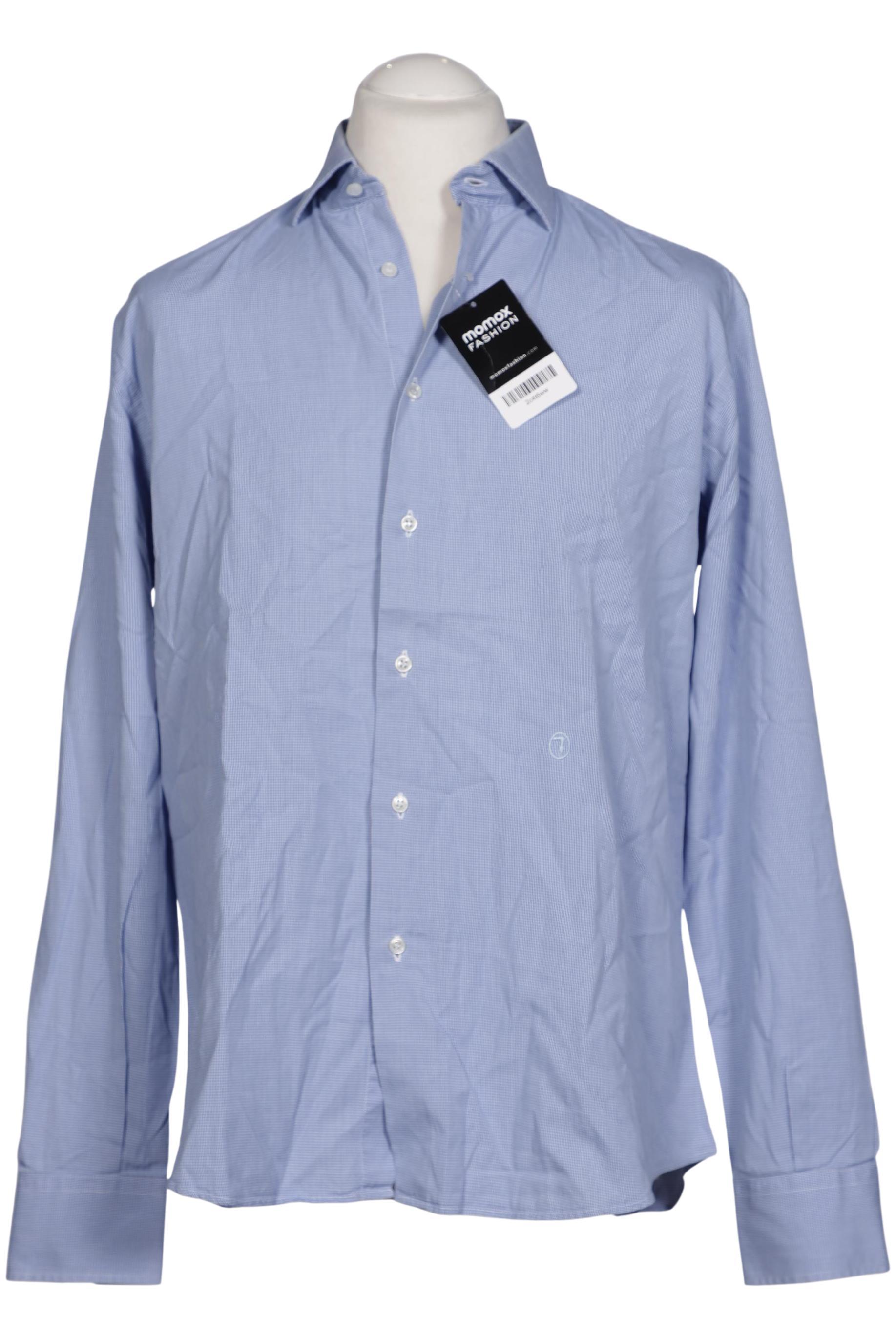 

Trussardi Herren Hemd, blau, Gr. 50