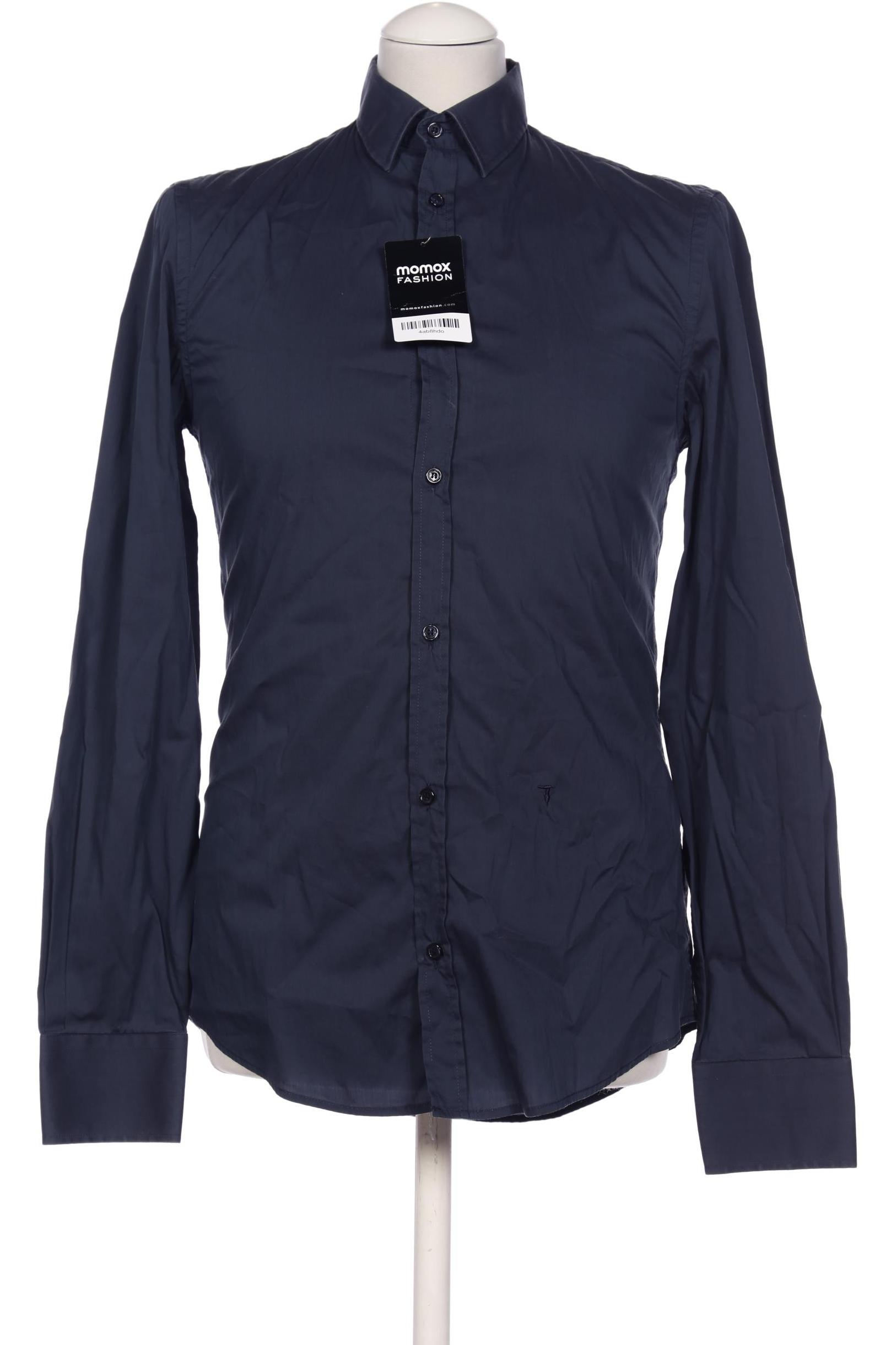 

Trussardi Herren Hemd, marineblau, Gr. 46