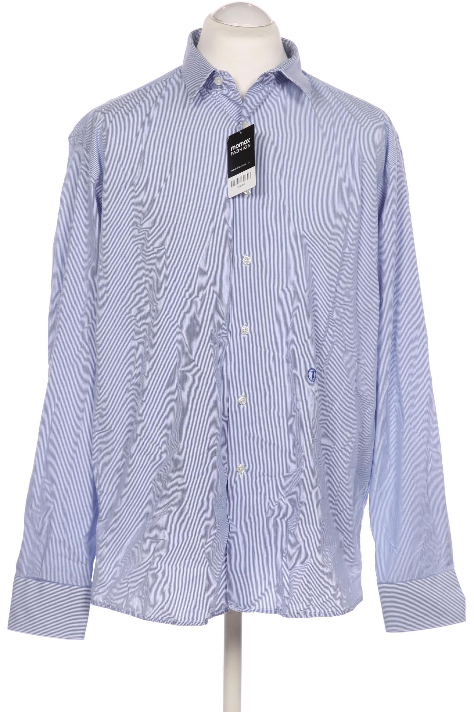 

Trussardi Herren Hemd, blau, Gr. 56