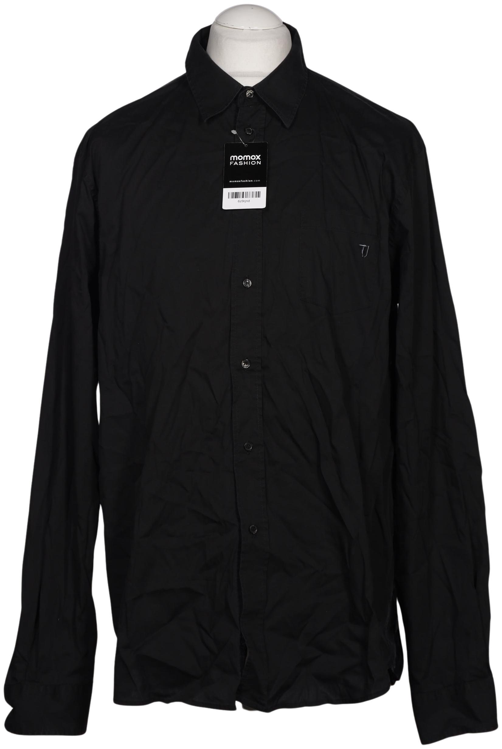 

Trussardi Herren Hemd, schwarz, Gr. 54