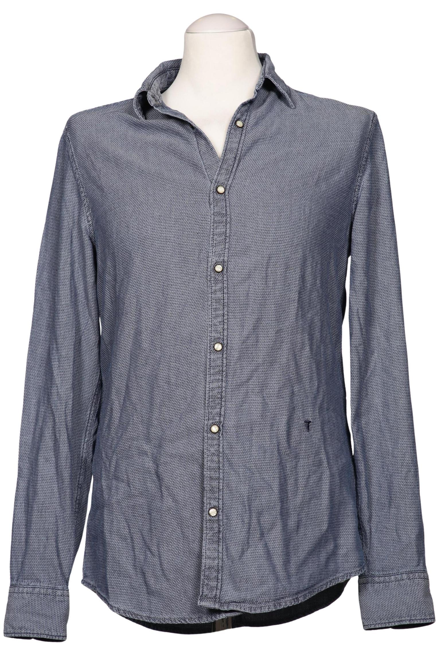 

Trussardi Herren Hemd, blau, Gr. 50