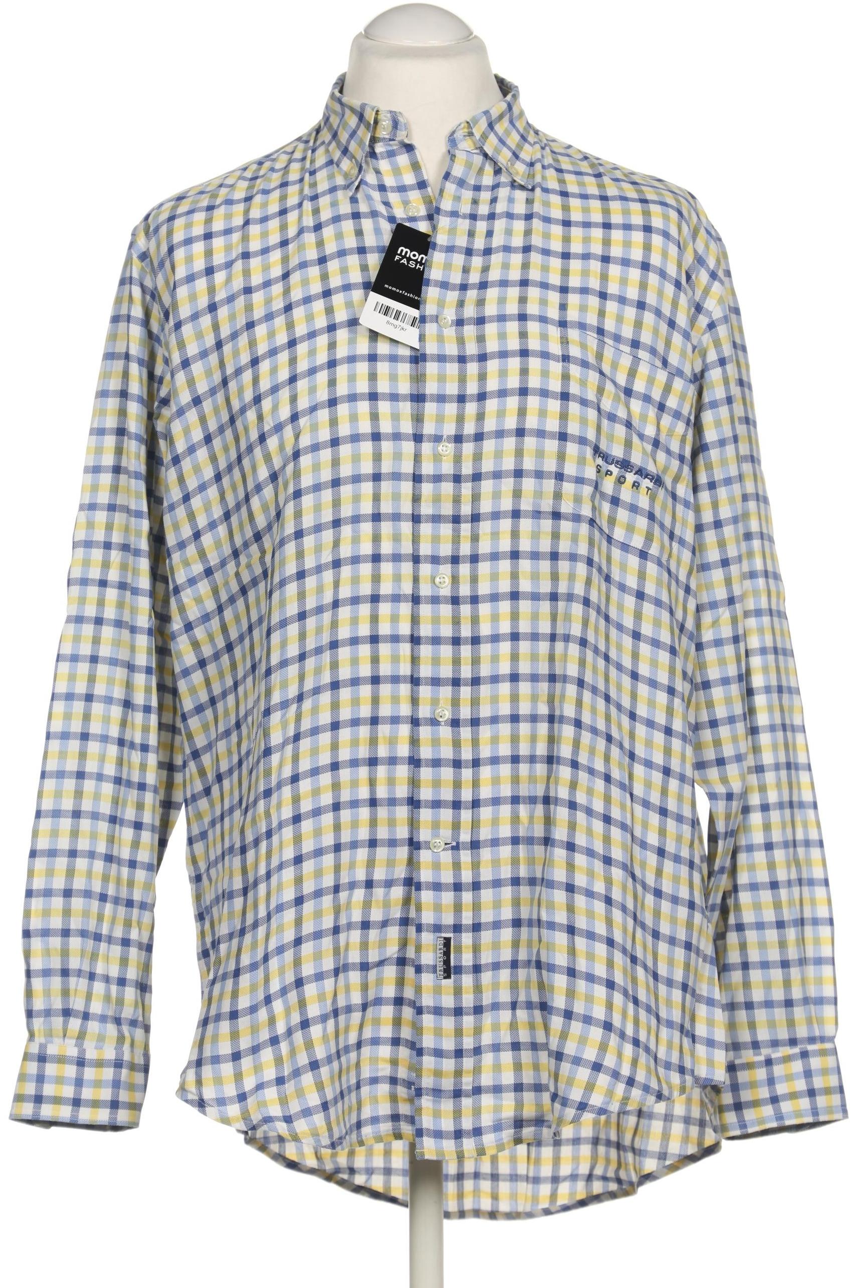 

Trussardi Herren Hemd, blau, Gr. 54