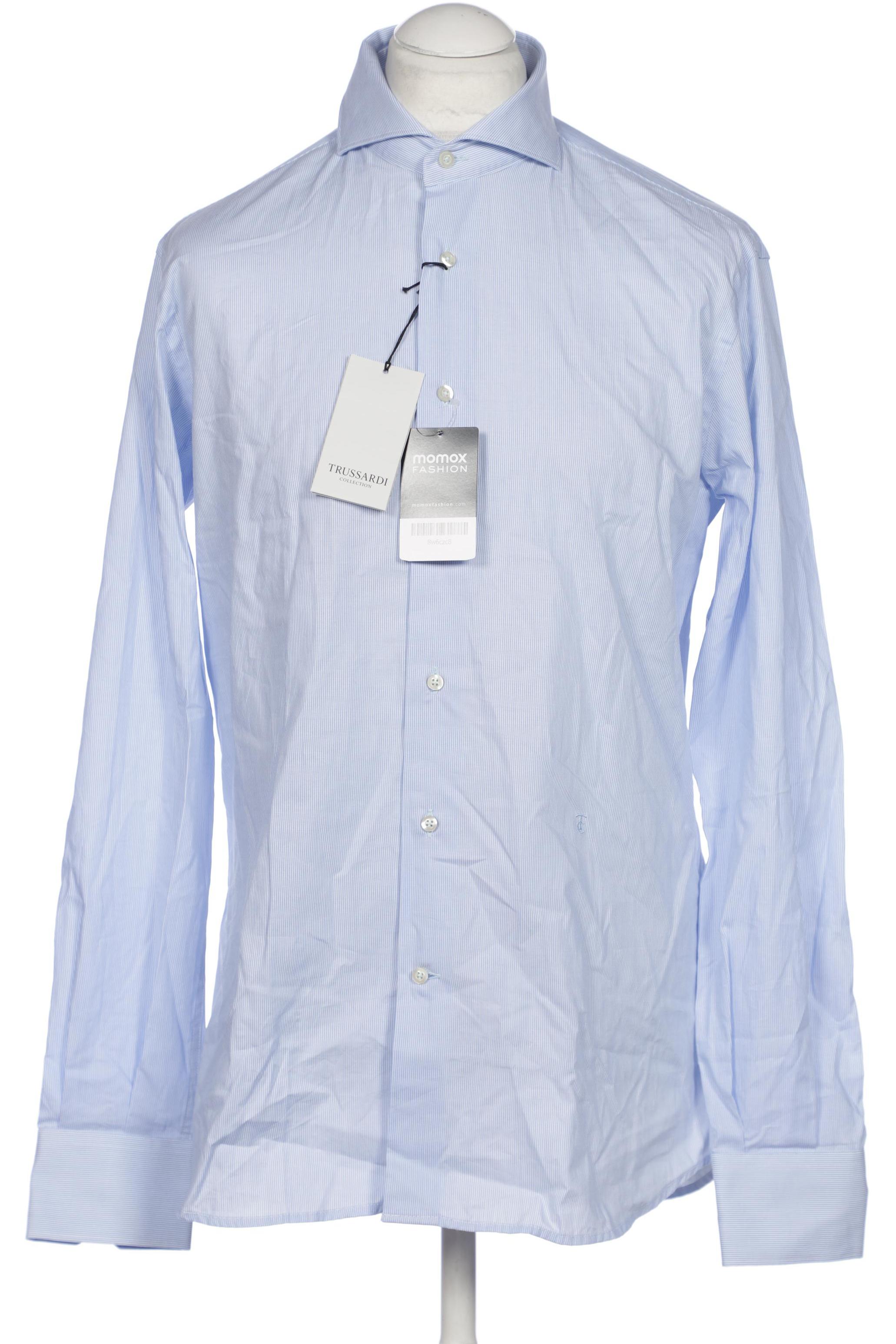 

Trussardi Herren Hemd, hellblau, Gr. 52