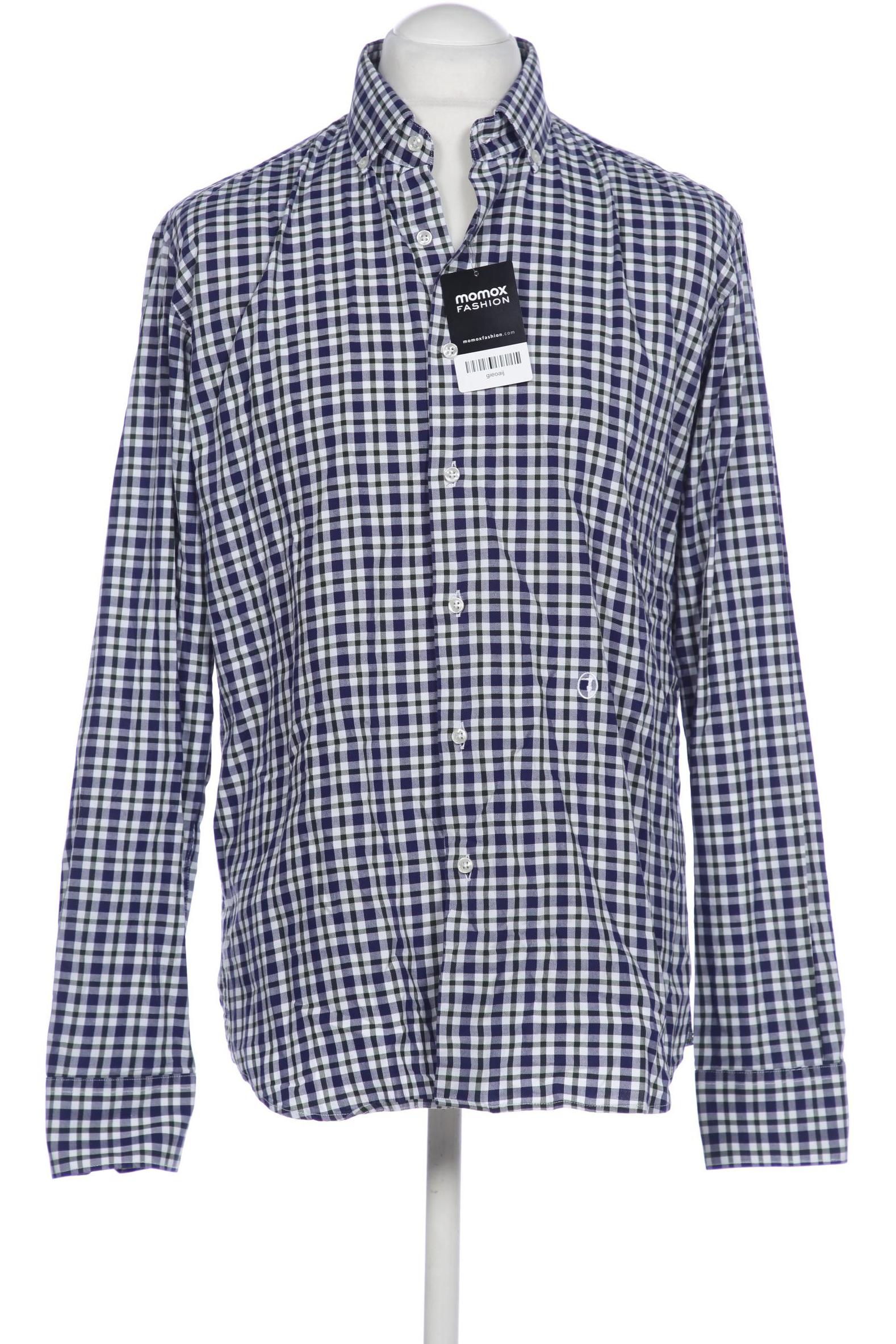 

Trussardi Herren Hemd, marineblau, Gr. 52