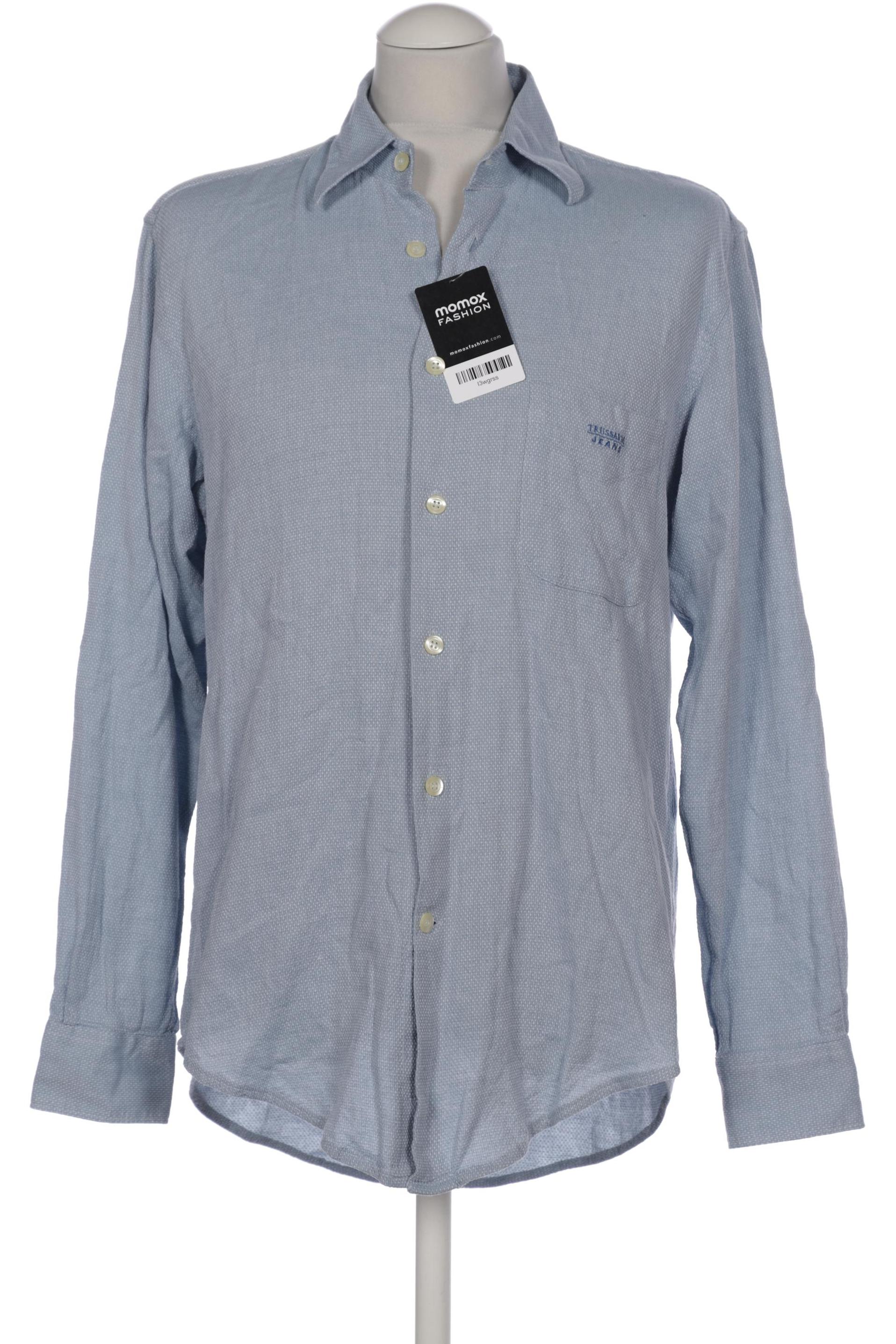 

Trussardi Herren Hemd, hellblau, Gr. 48