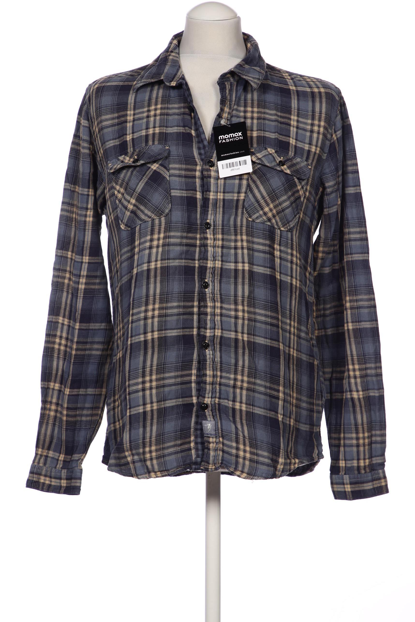 

Trussardi Herren Hemd, blau, Gr. 52