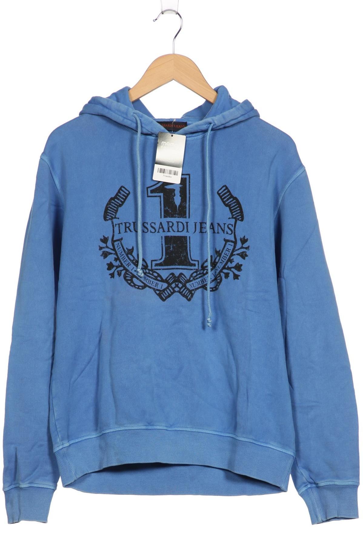 

Trussardi Herren Kapuzenpullover, blau, Gr. 54