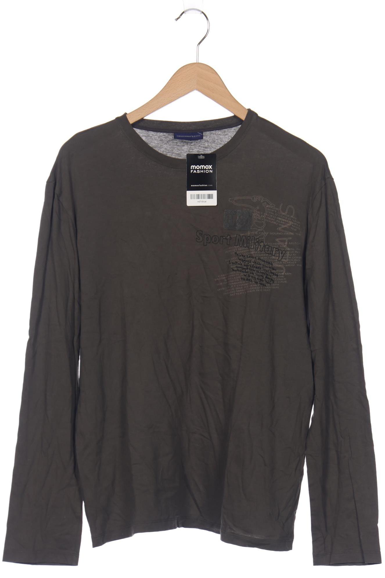 

Trussardi Herren Langarmshirt, grün