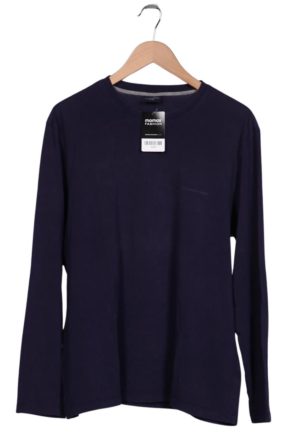 

Trussardi Herren Langarmshirt, marineblau, Gr. 58