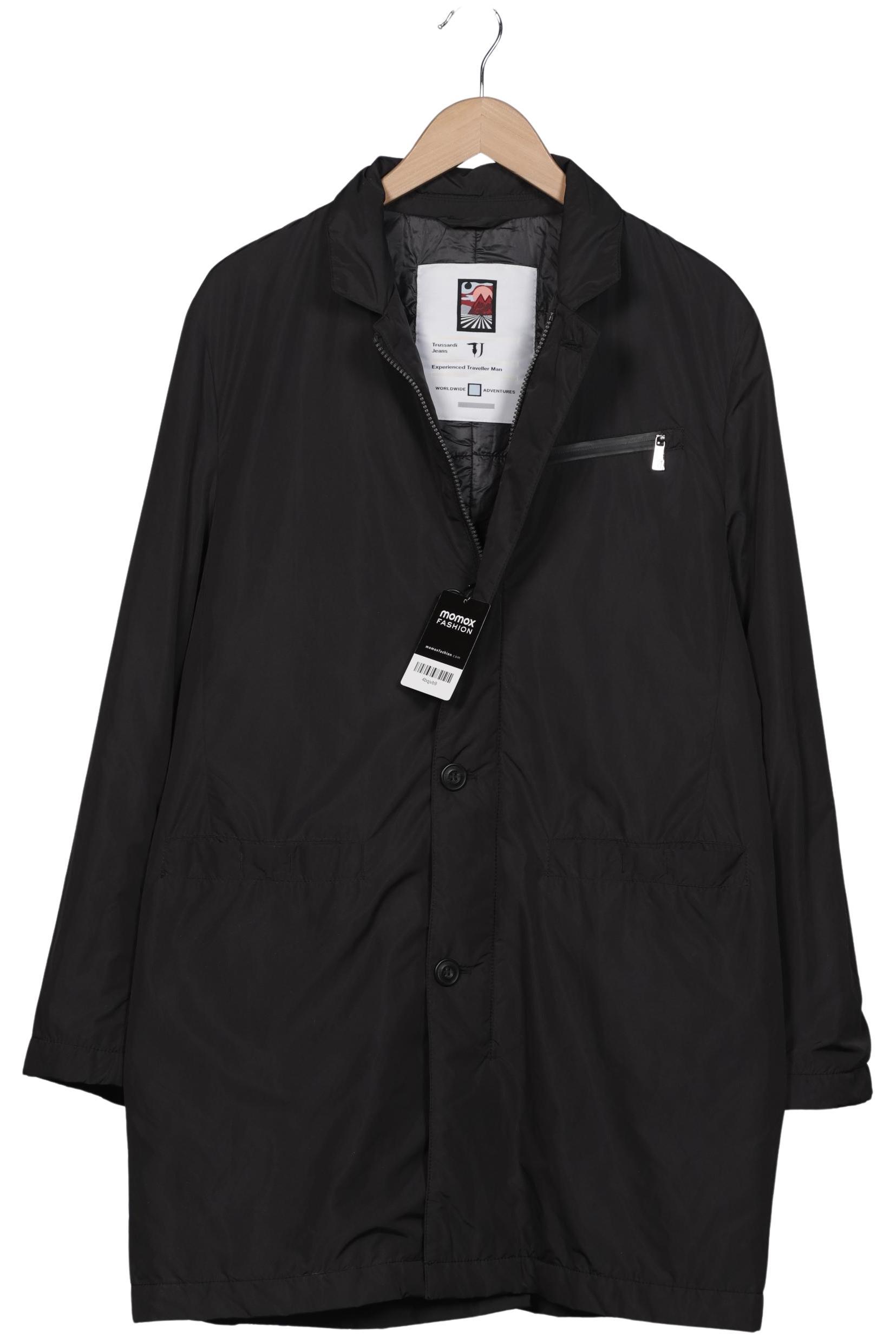 

Trussardi Herren Mantel, schwarz, Gr. 48