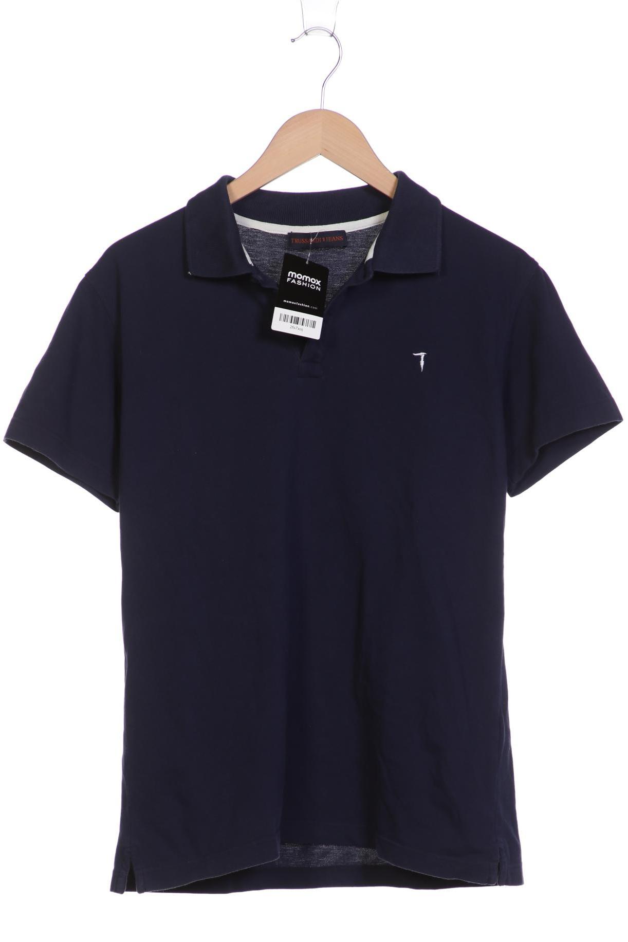 

Trussardi Herren Poloshirt, marineblau