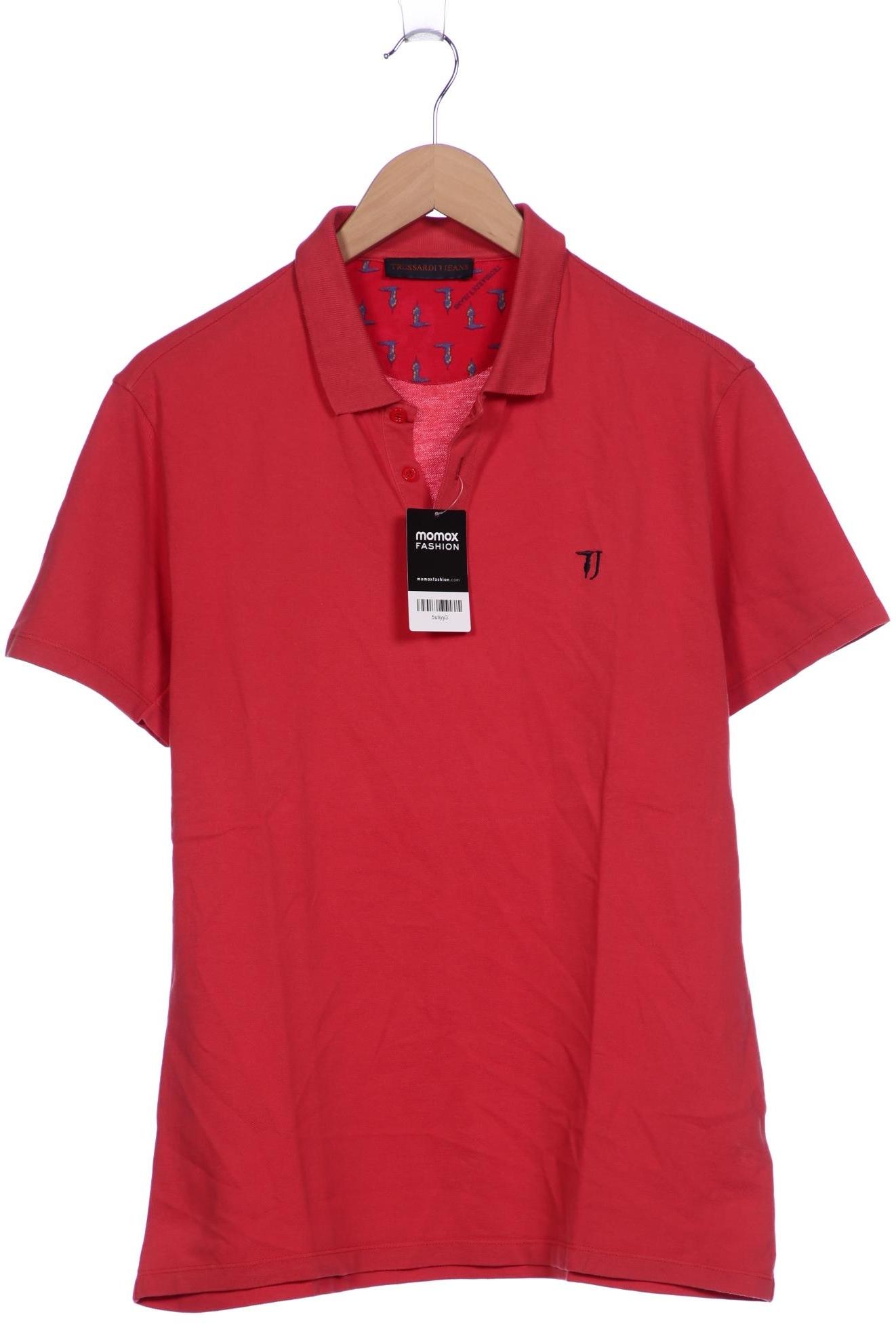 Thumbnail - Trussardi Herren Poloshirt, rot, Gr. 54