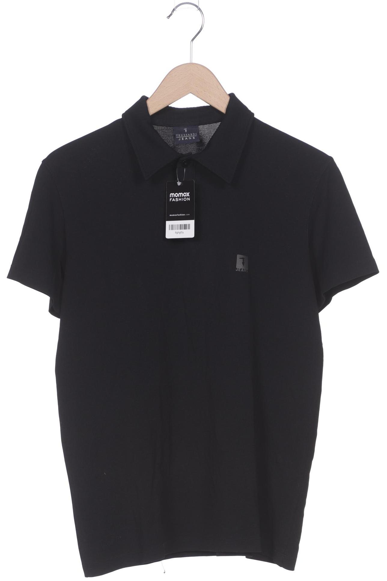 

Trussardi Herren Poloshirt, schwarz, Gr. 48