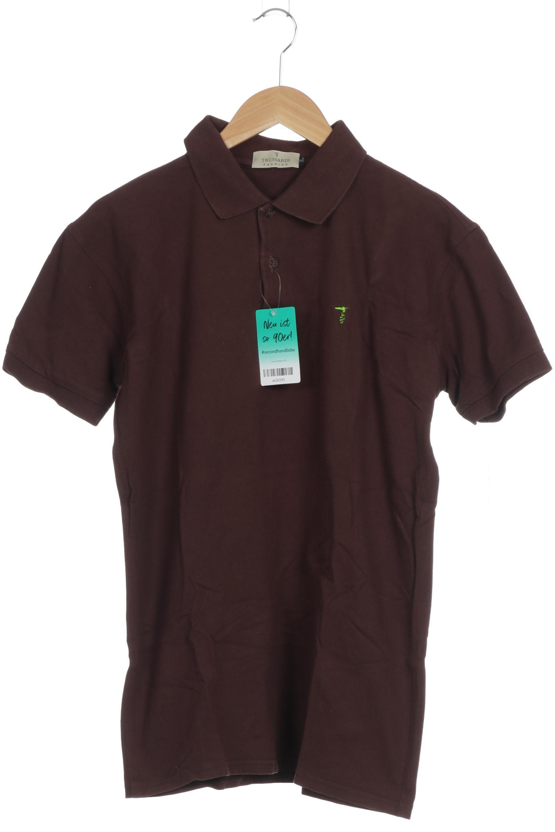

Trussardi Herren Poloshirt, braun, Gr.