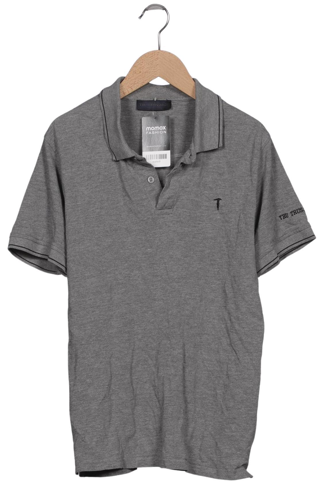 Thumbnail - Trussardi Herren Poloshirt, grau, Gr. 52