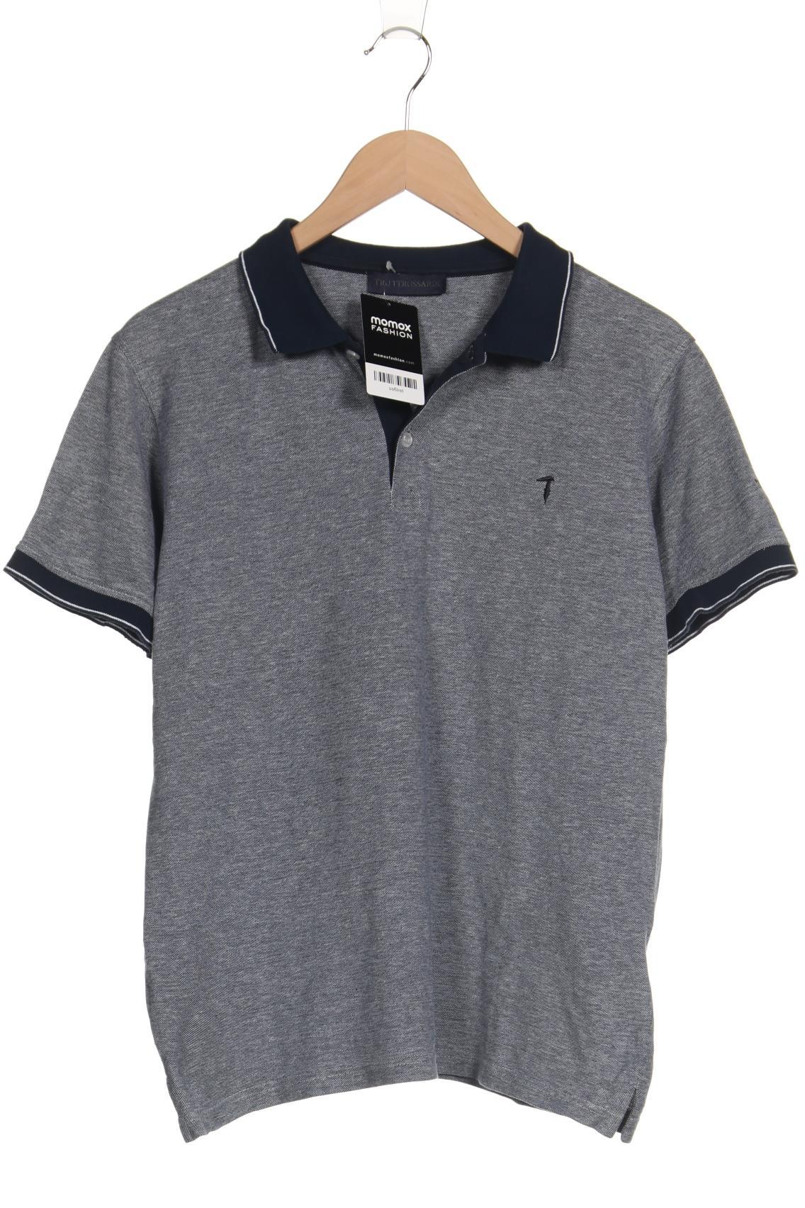 Thumbnail - Trussardi Herren Poloshirt, marineblau, Gr. 54