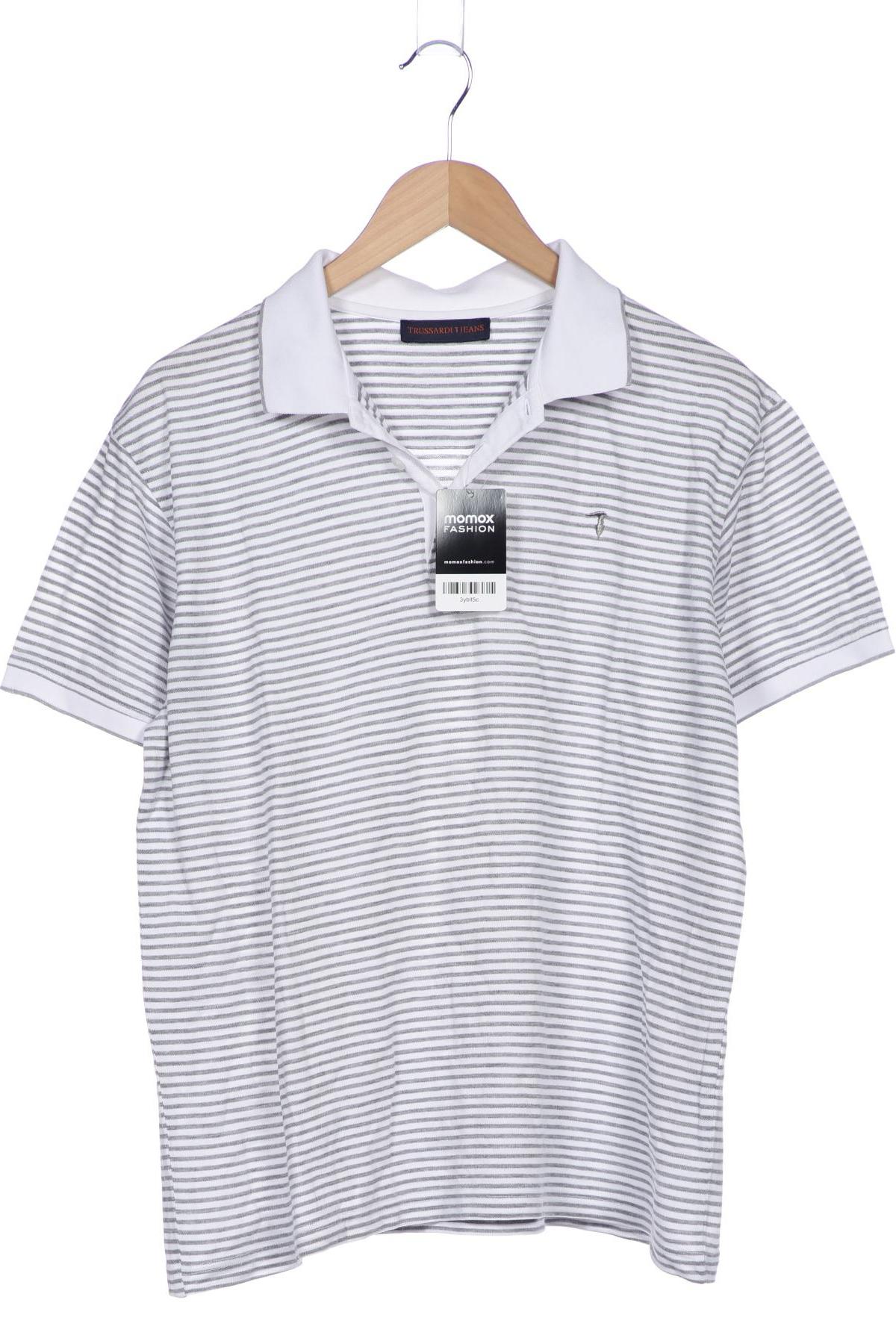 

Trussardi Herren Poloshirt, grau, Gr. 52