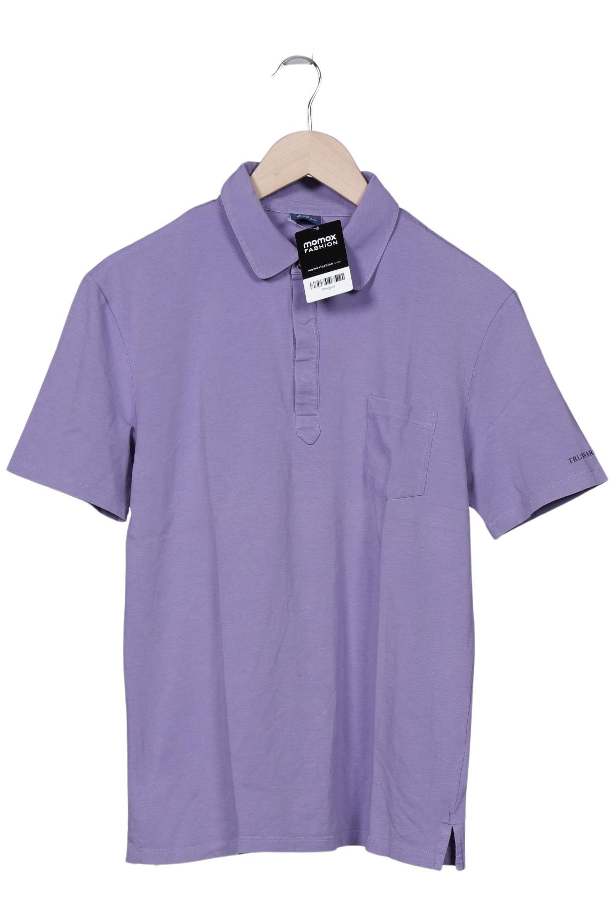 Thumbnail - Trussardi Herren Poloshirt, flieder, Gr. 52