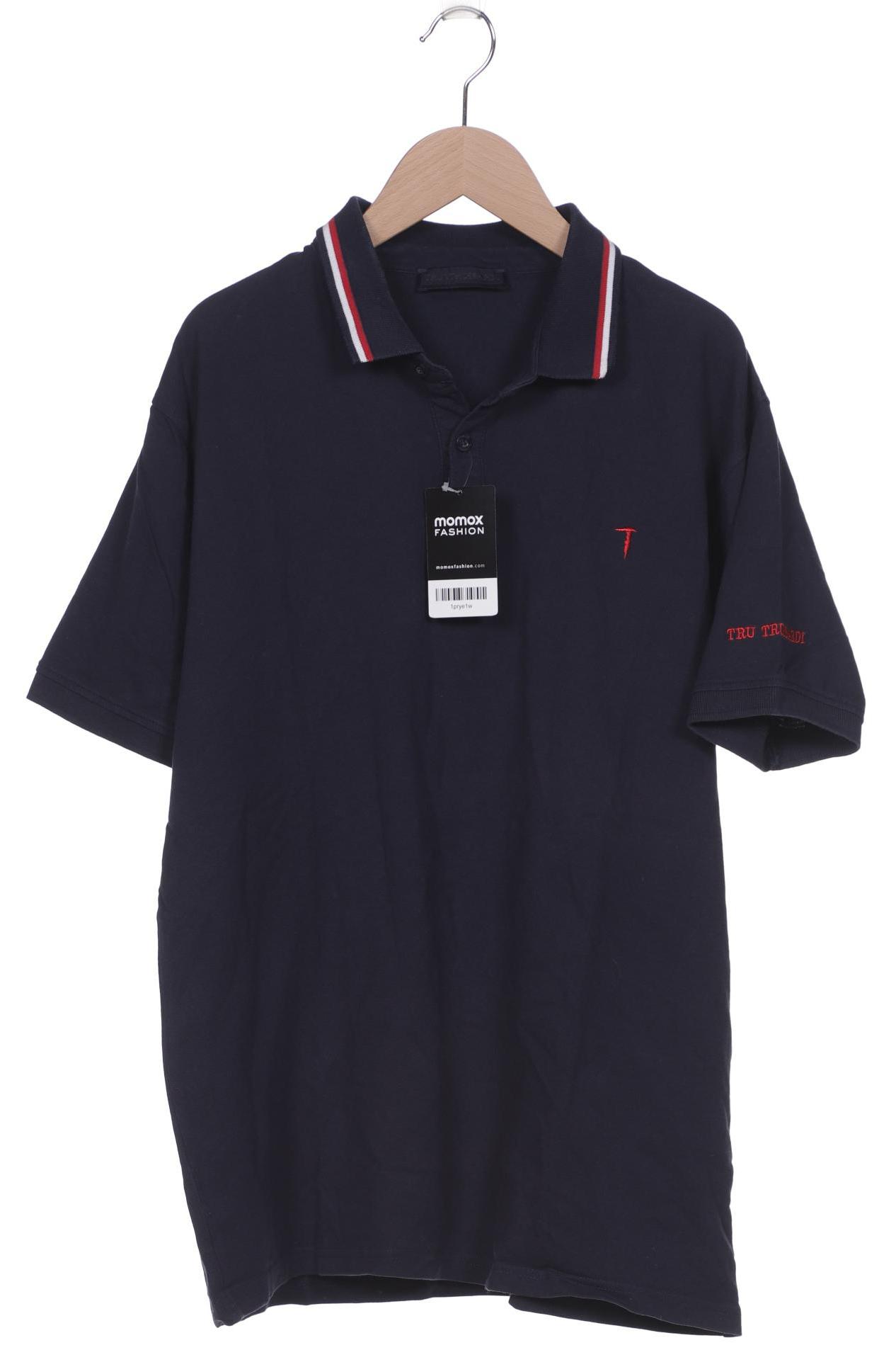 

Trussardi Herren Poloshirt, marineblau