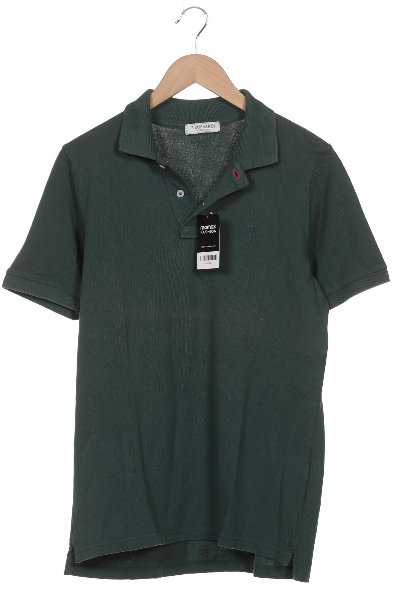 

Trussardi Herren Poloshirt, türkis, Gr. 52
