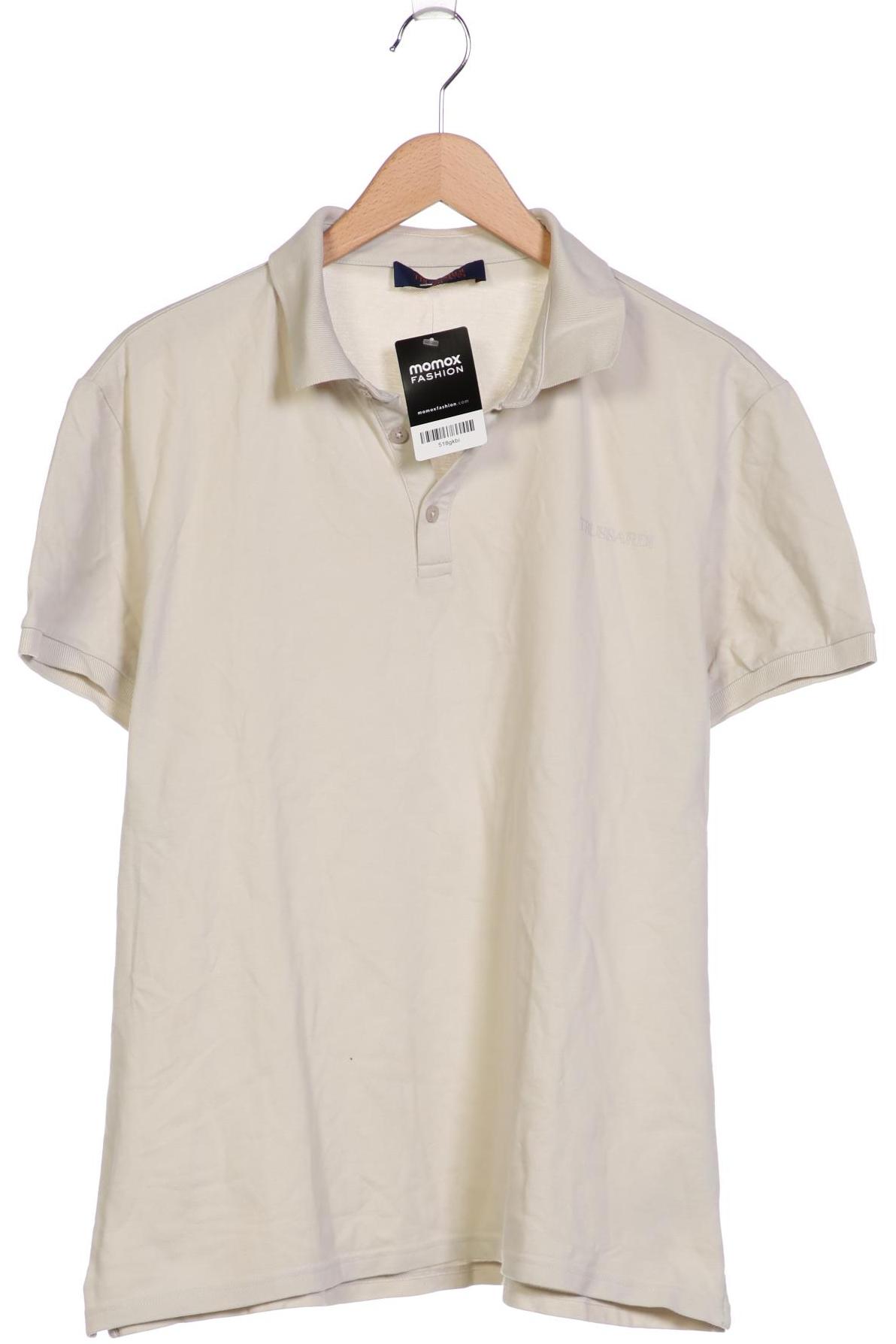 

Trussardi Herren Poloshirt, cremeweiß, Gr. 56