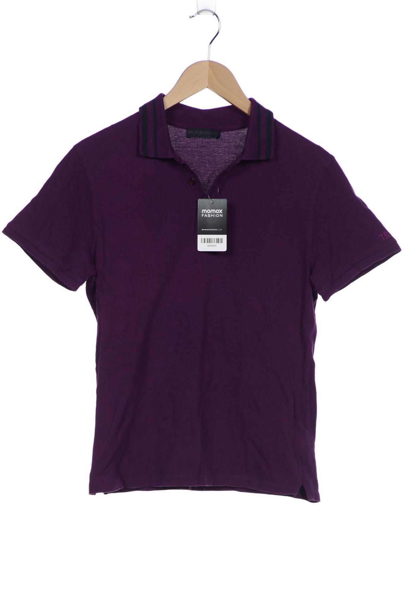 

Trussardi Herren Poloshirt, flieder