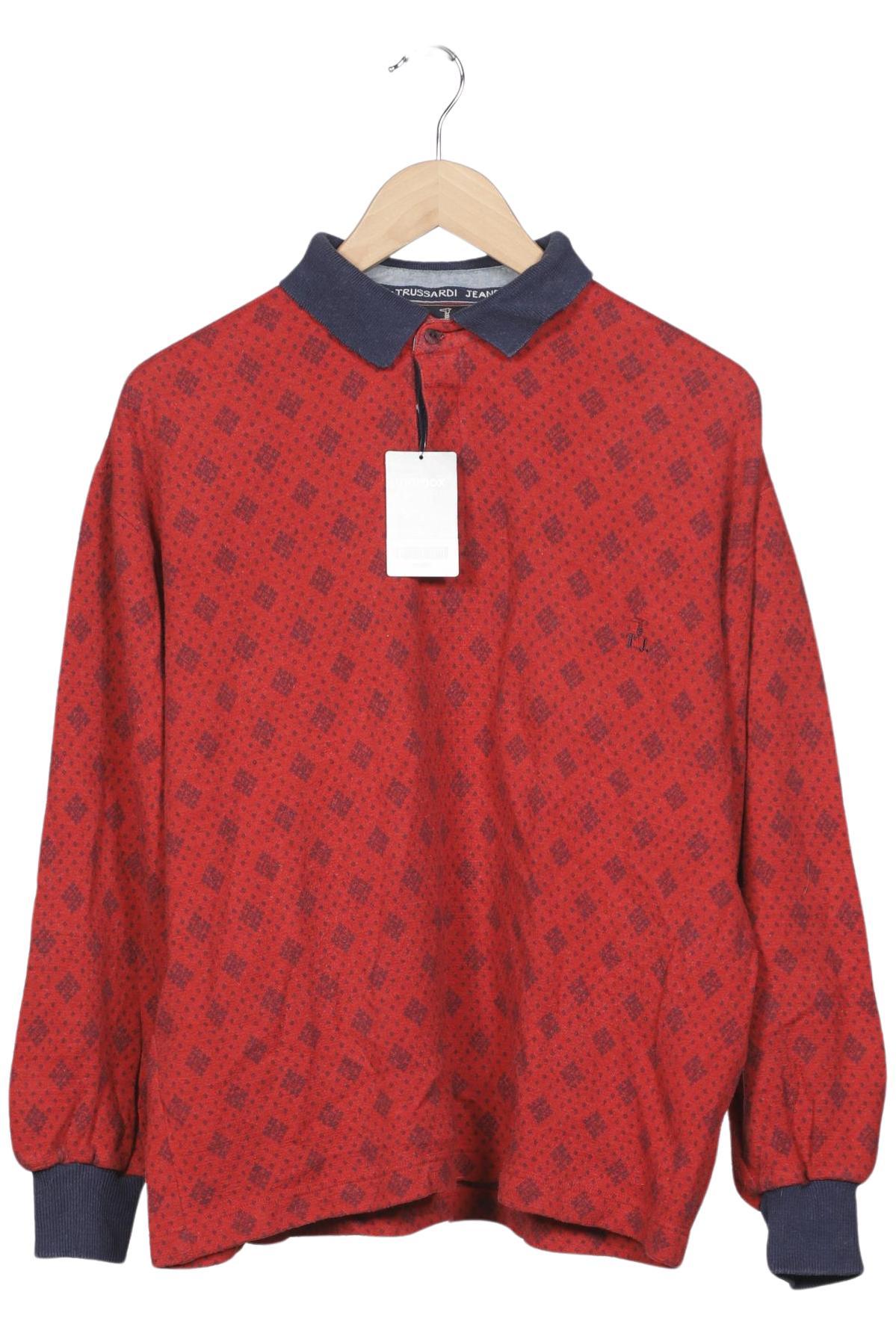 

Trussardi Herren Poloshirt, rot, Gr. 52