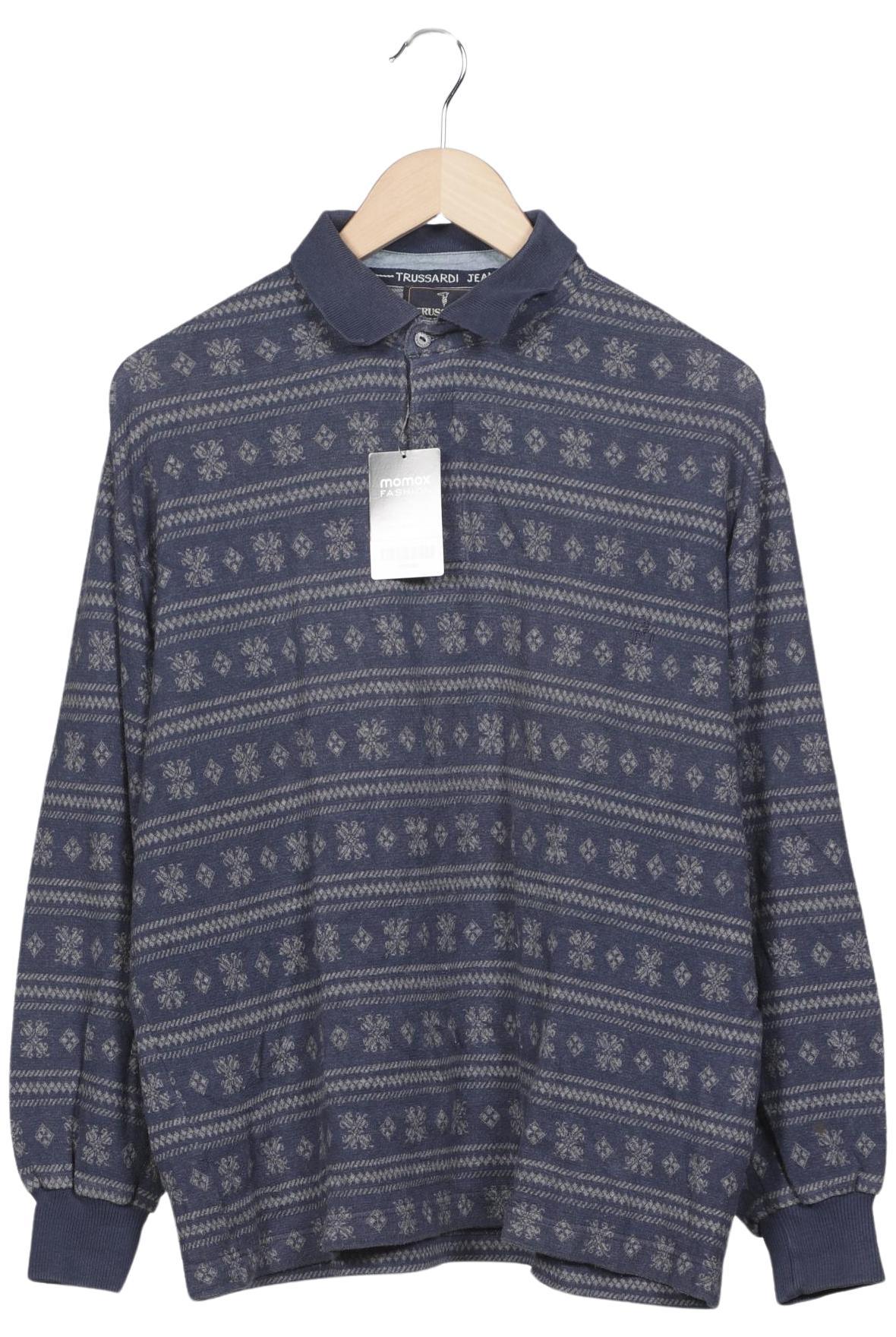 

Trussardi Herren Poloshirt, marineblau, Gr. 52