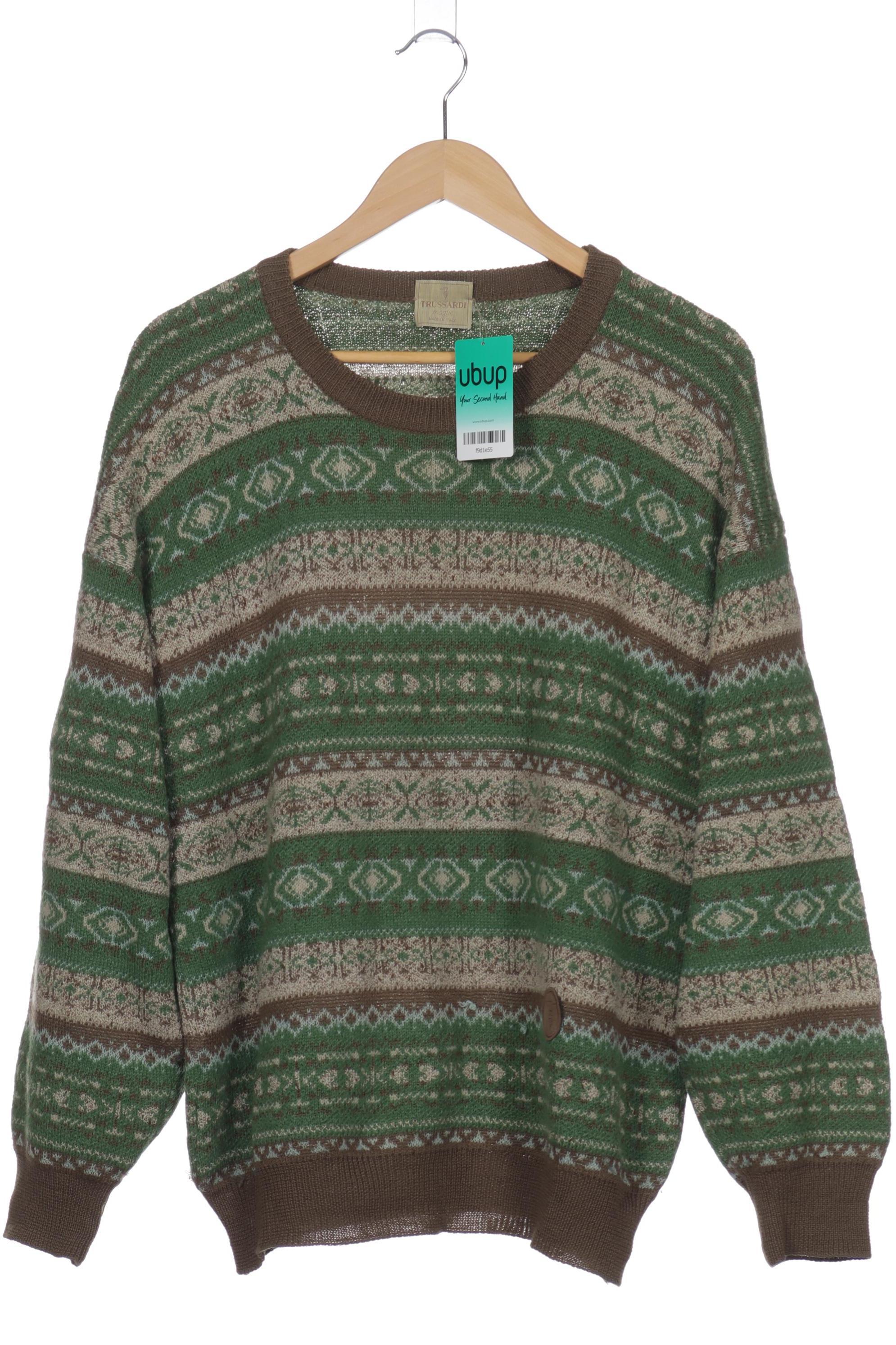 

Trussardi Herren Pullover, grün, Gr.