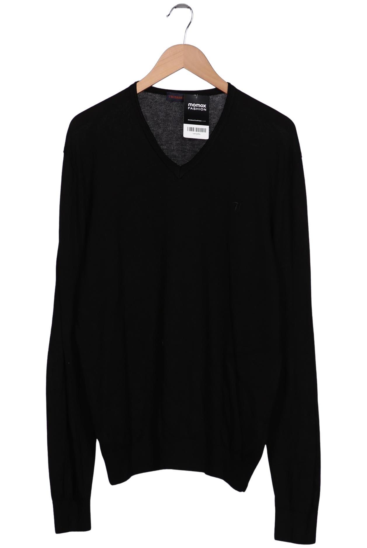 

Trussardi Herren Pullover, schwarz, Gr. 54