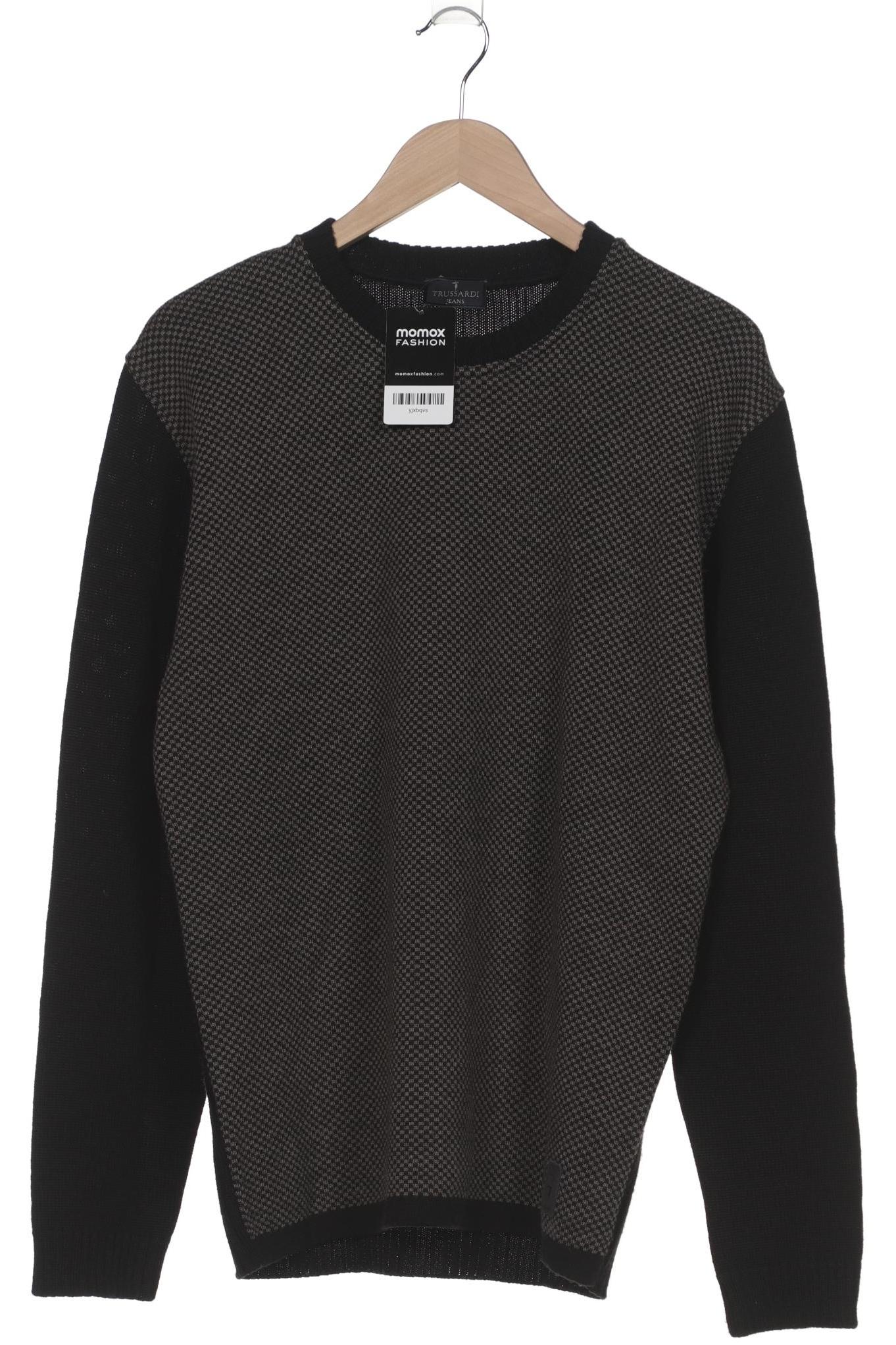 

Trussardi Herren Pullover, schwarz, Gr. 56