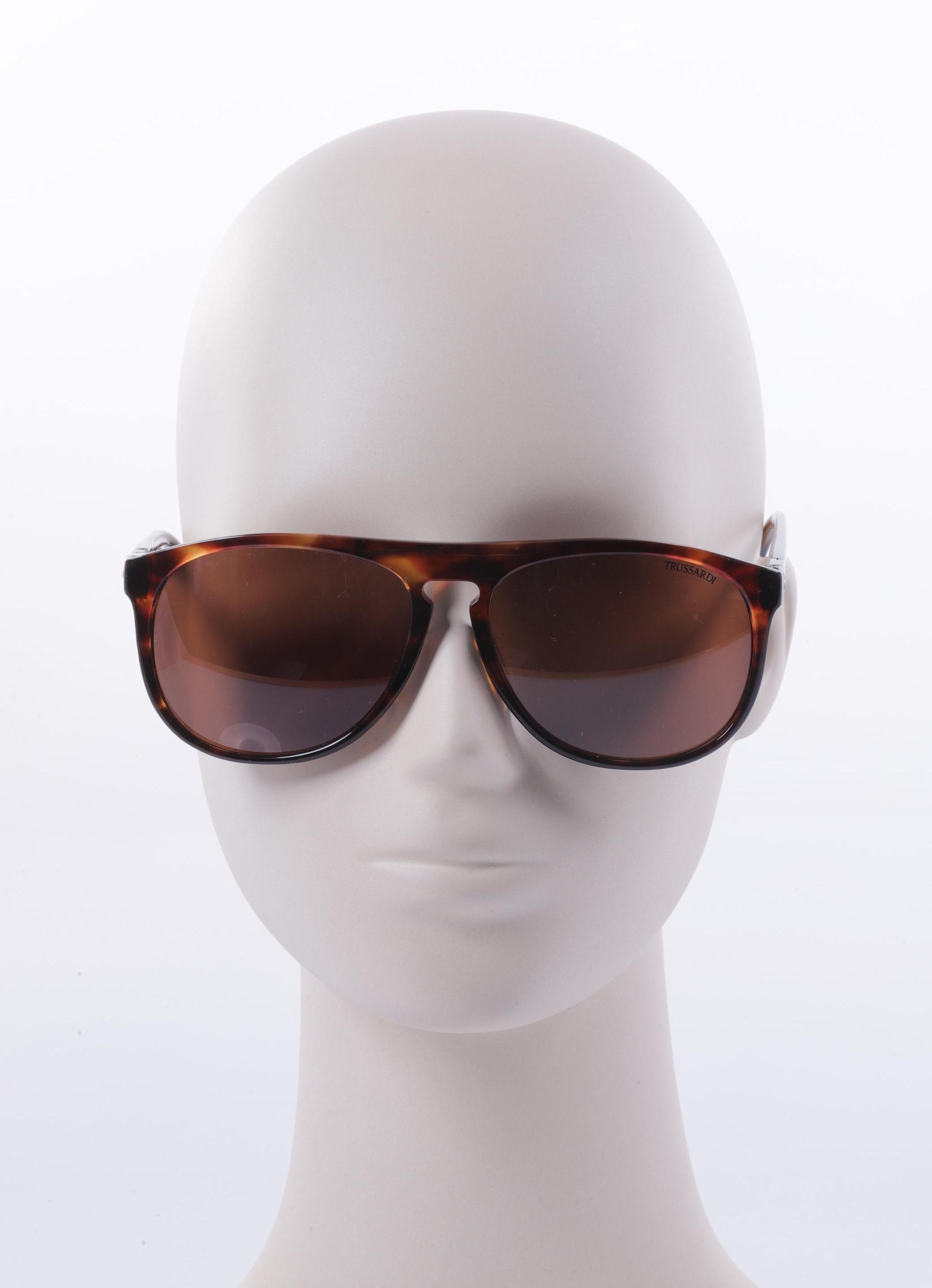 

Trussardi Herren Sonnenbrille, braun, Gr.