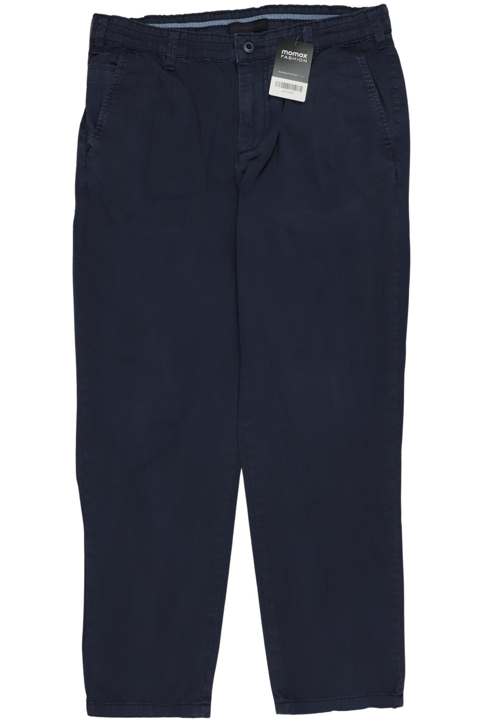 Thumbnail - Trussardi Herren Stoffhose, marineblau, Gr. 32