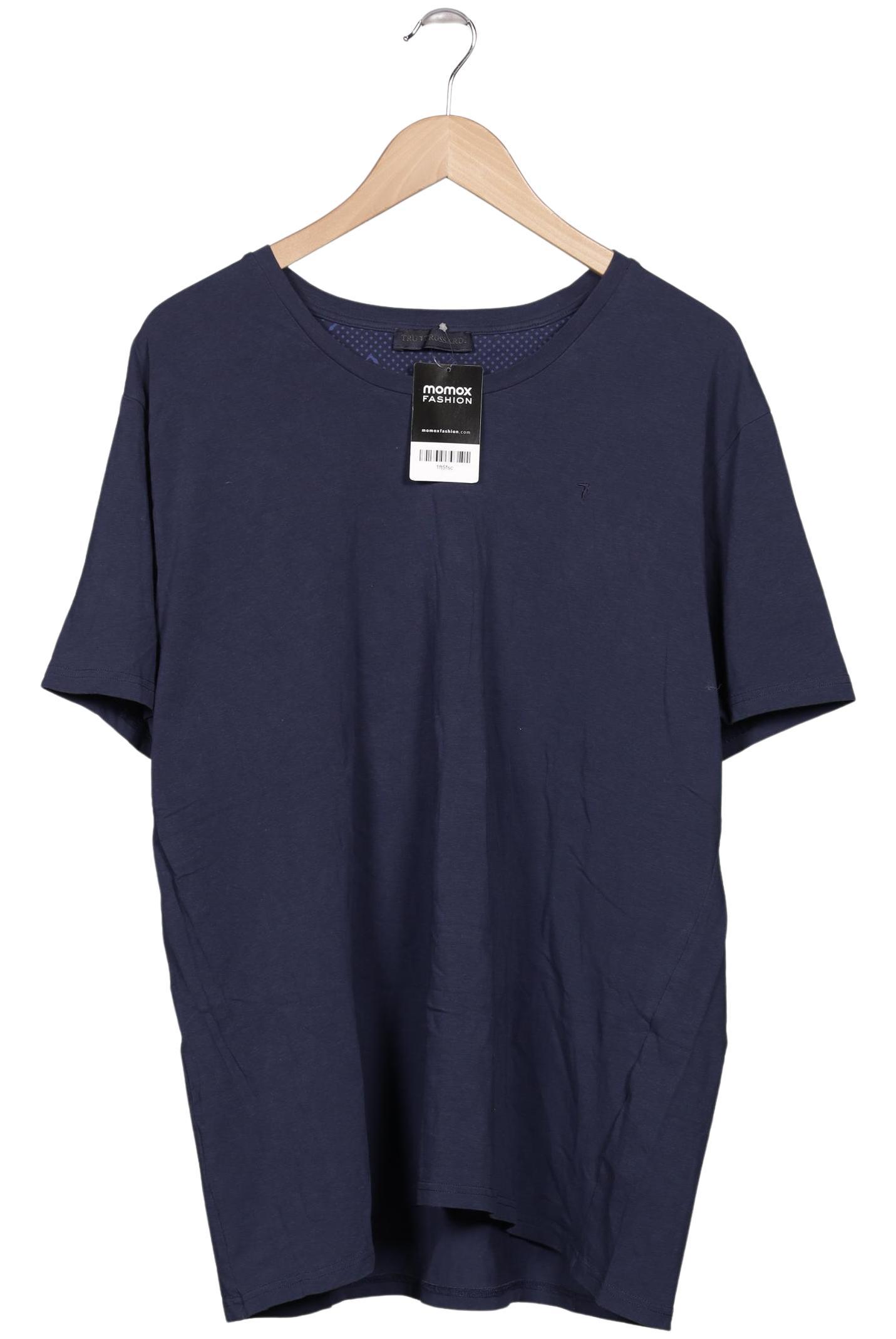 

Trussardi Herren T-Shirt, marineblau, Gr. 60