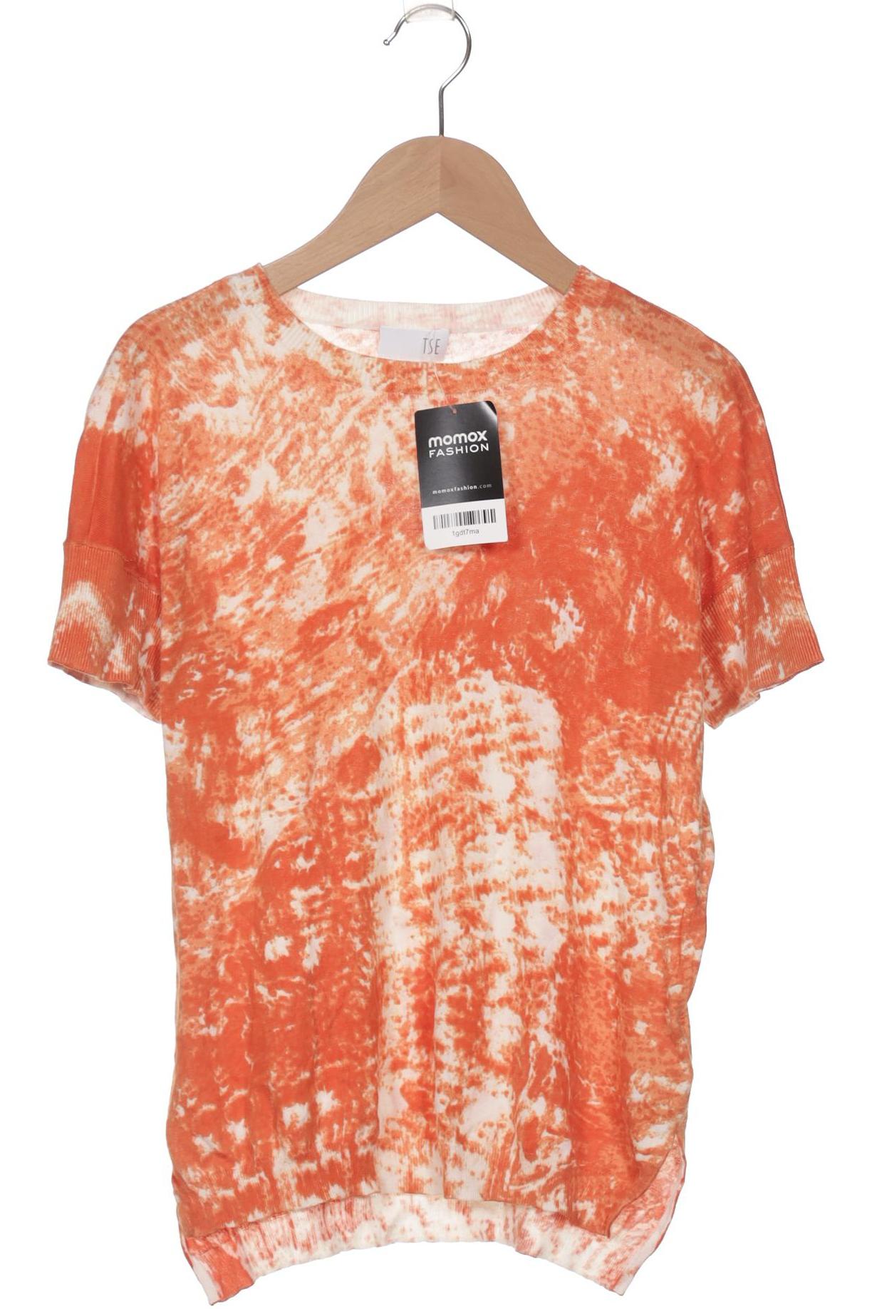 

TSE Cashmere Damen Pullover, orange, Gr. 34