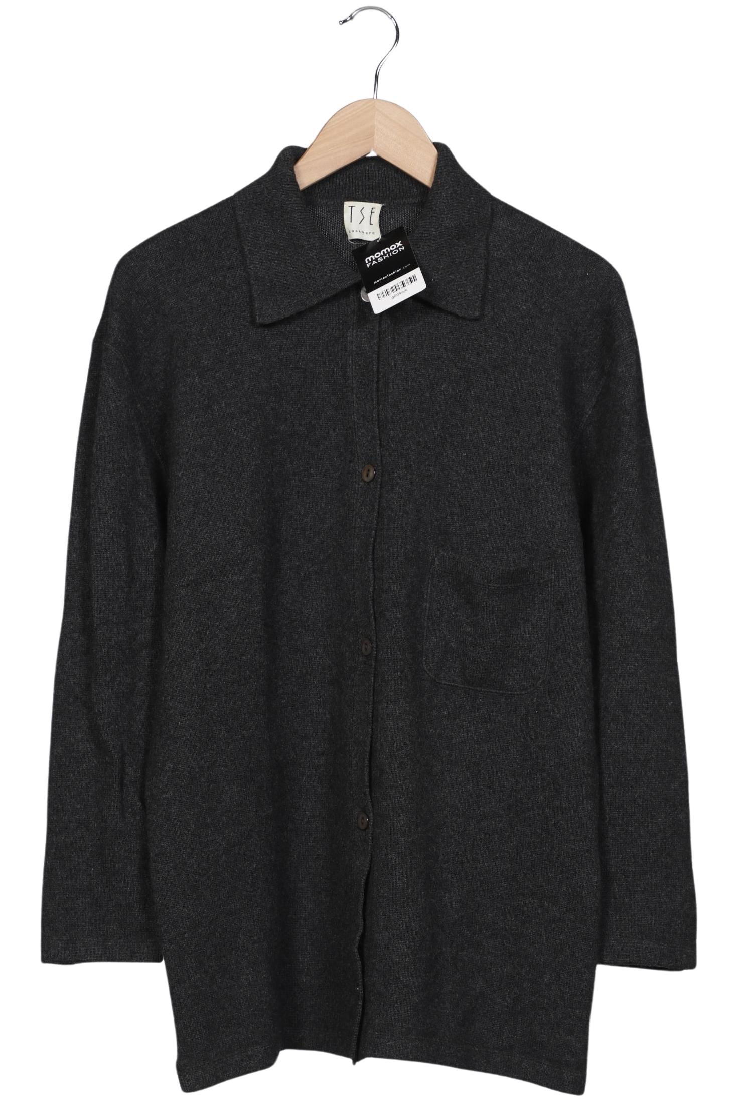 

TSE Cashmere Damen Strickjacke, grau, Gr. 42