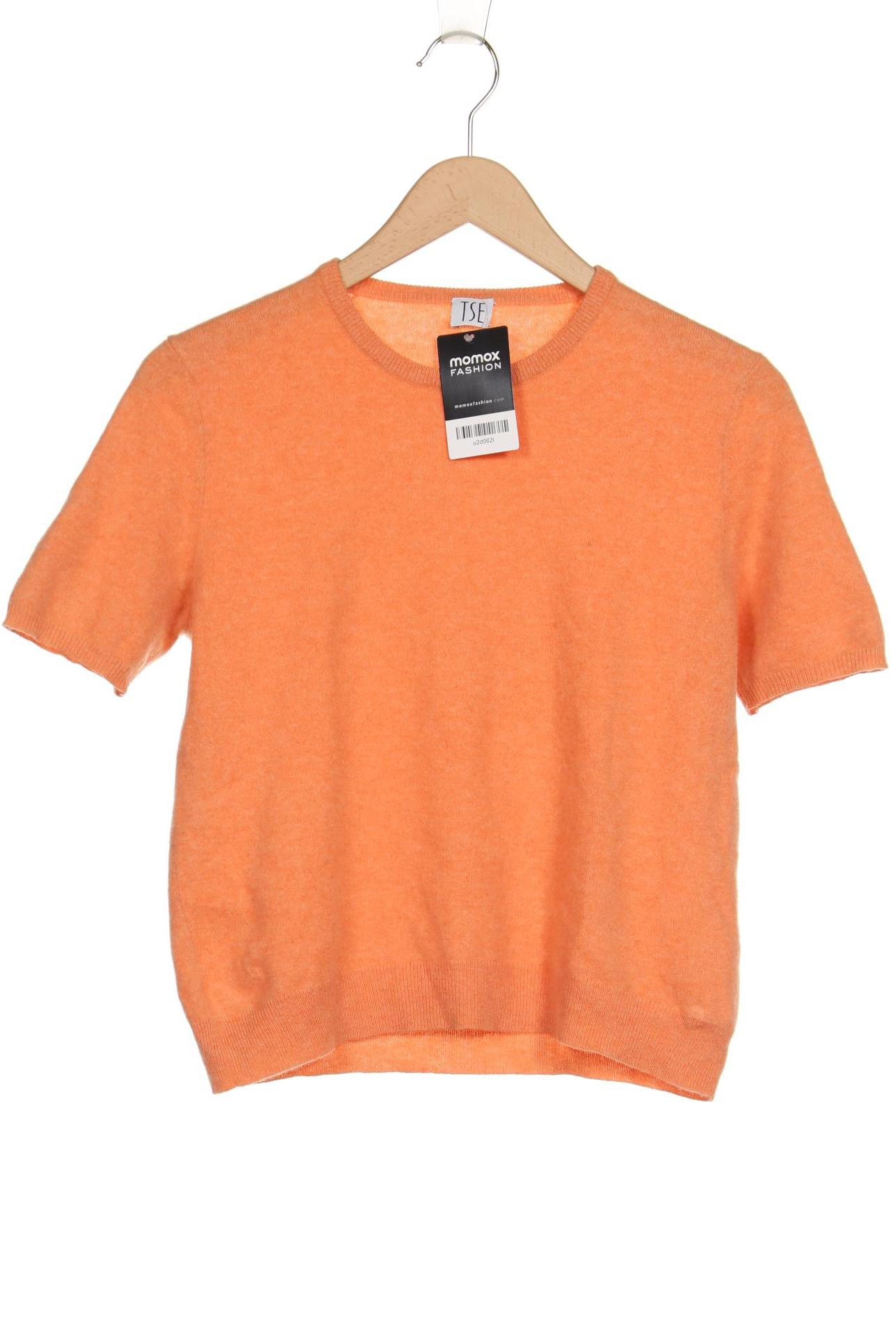 

TSE Cashmere Damen Pullover, orange, Gr. 38