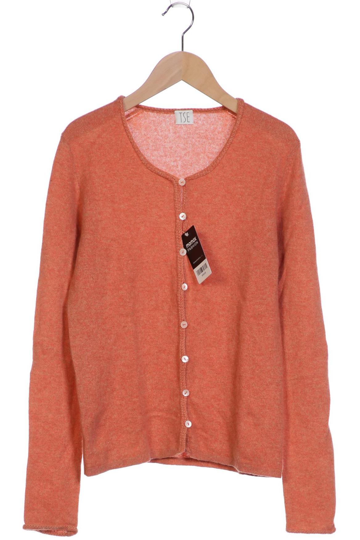 

TSE Cashmere Damen Strickjacke, orange