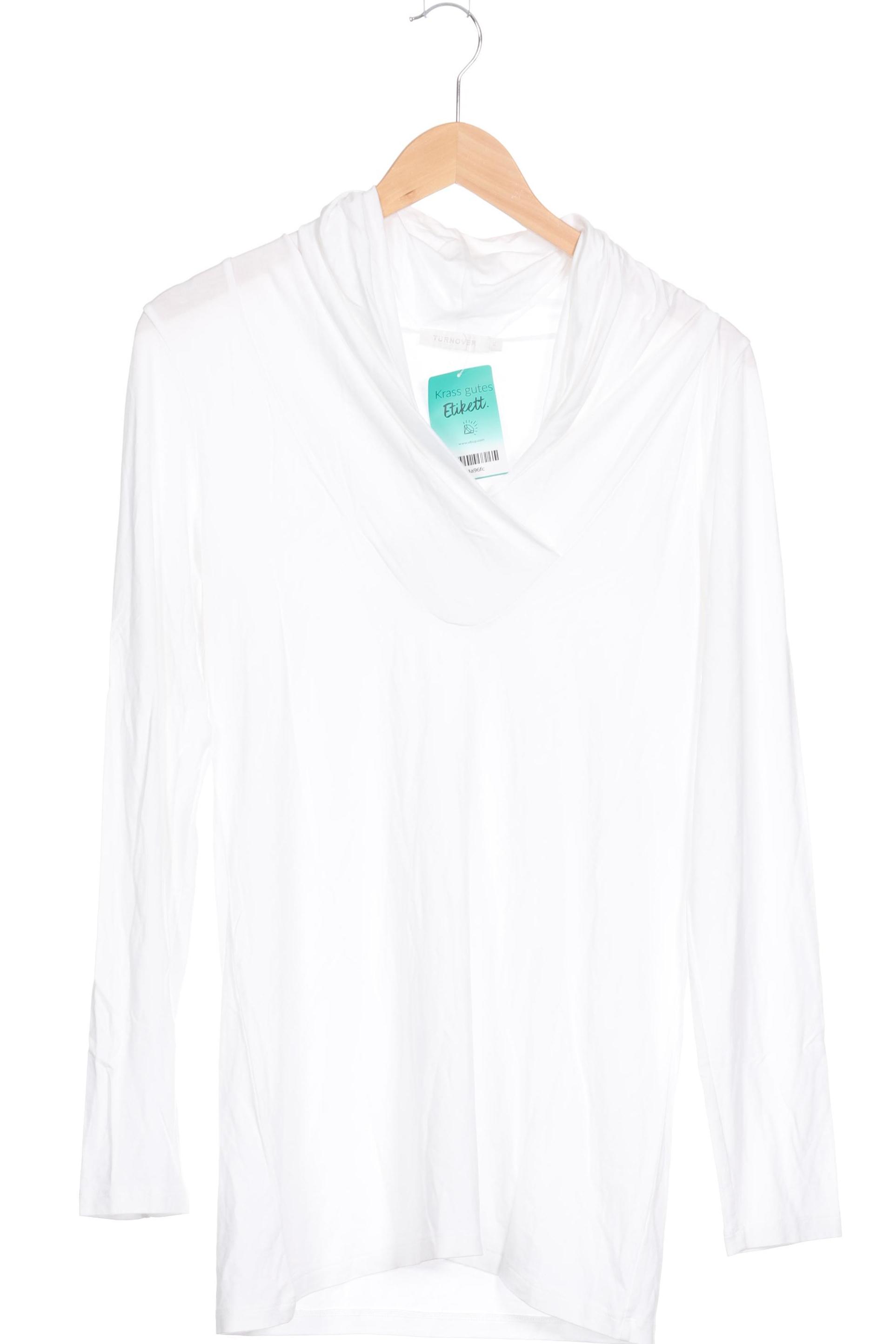 

Turnover Damen Langarmshirt, weiß, Gr. 44